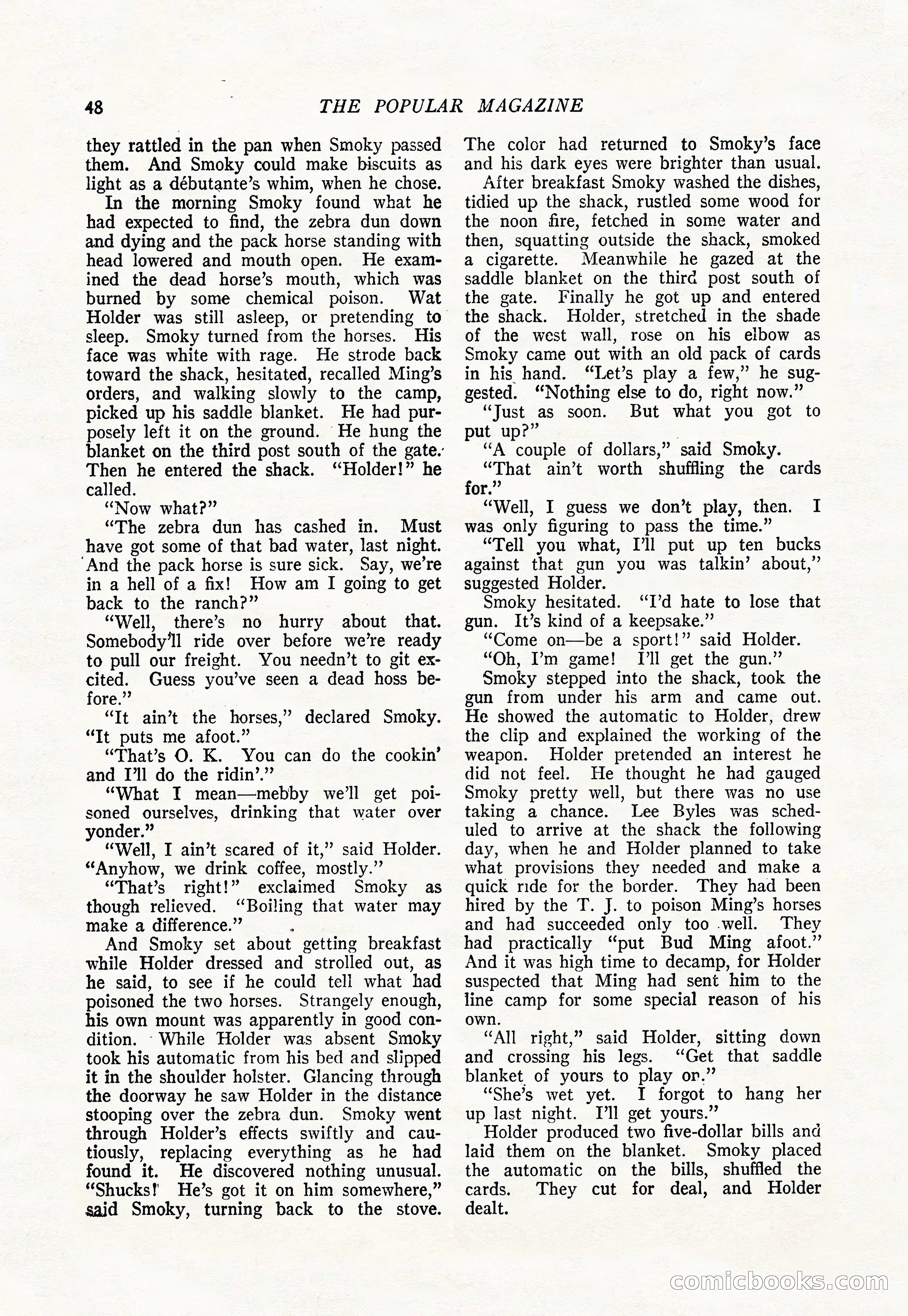 The Popular Magazine, August 20, 1923 — page 50 of 196