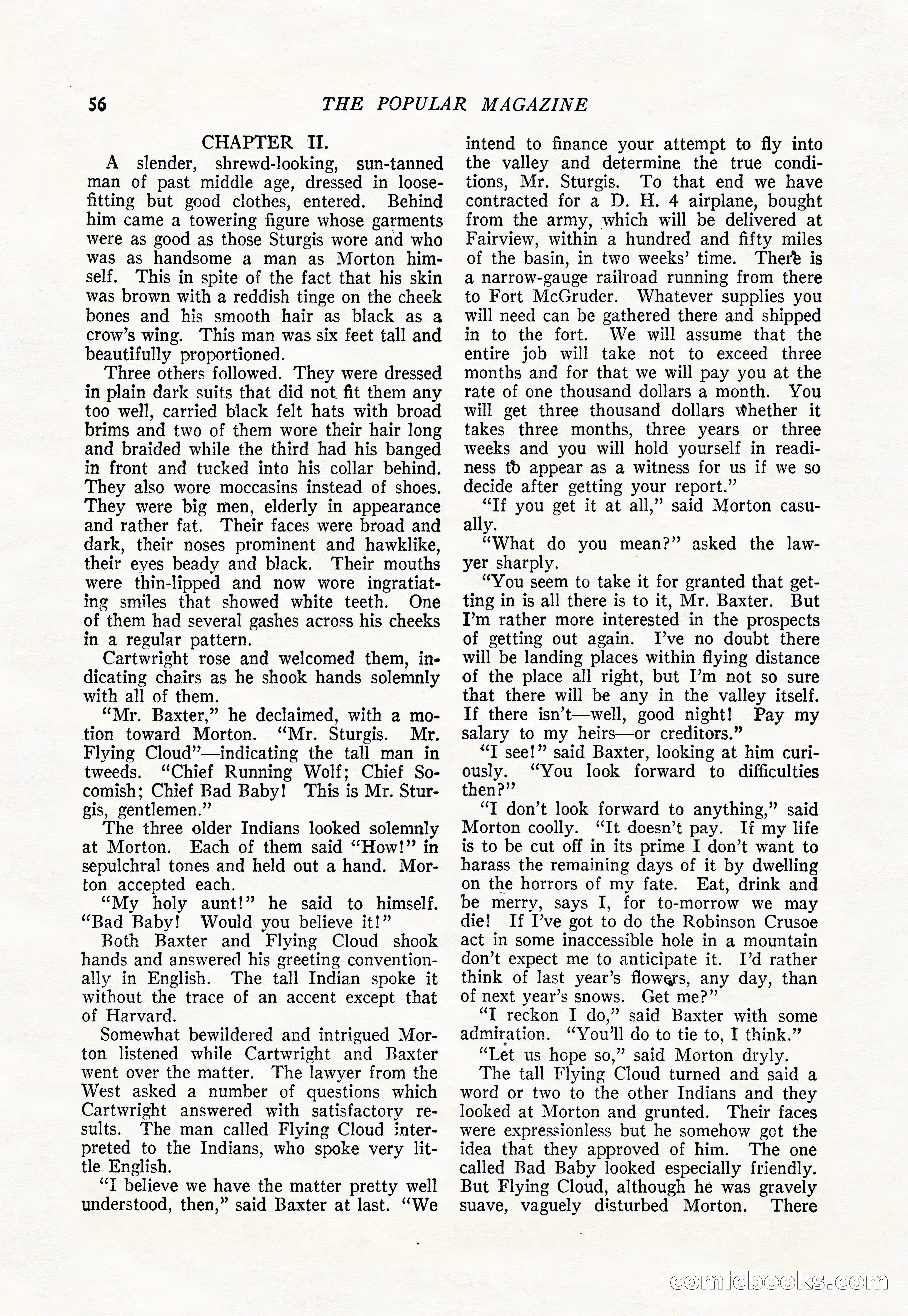 The Popular Magazine, August 20, 1923 — page 58 of 196