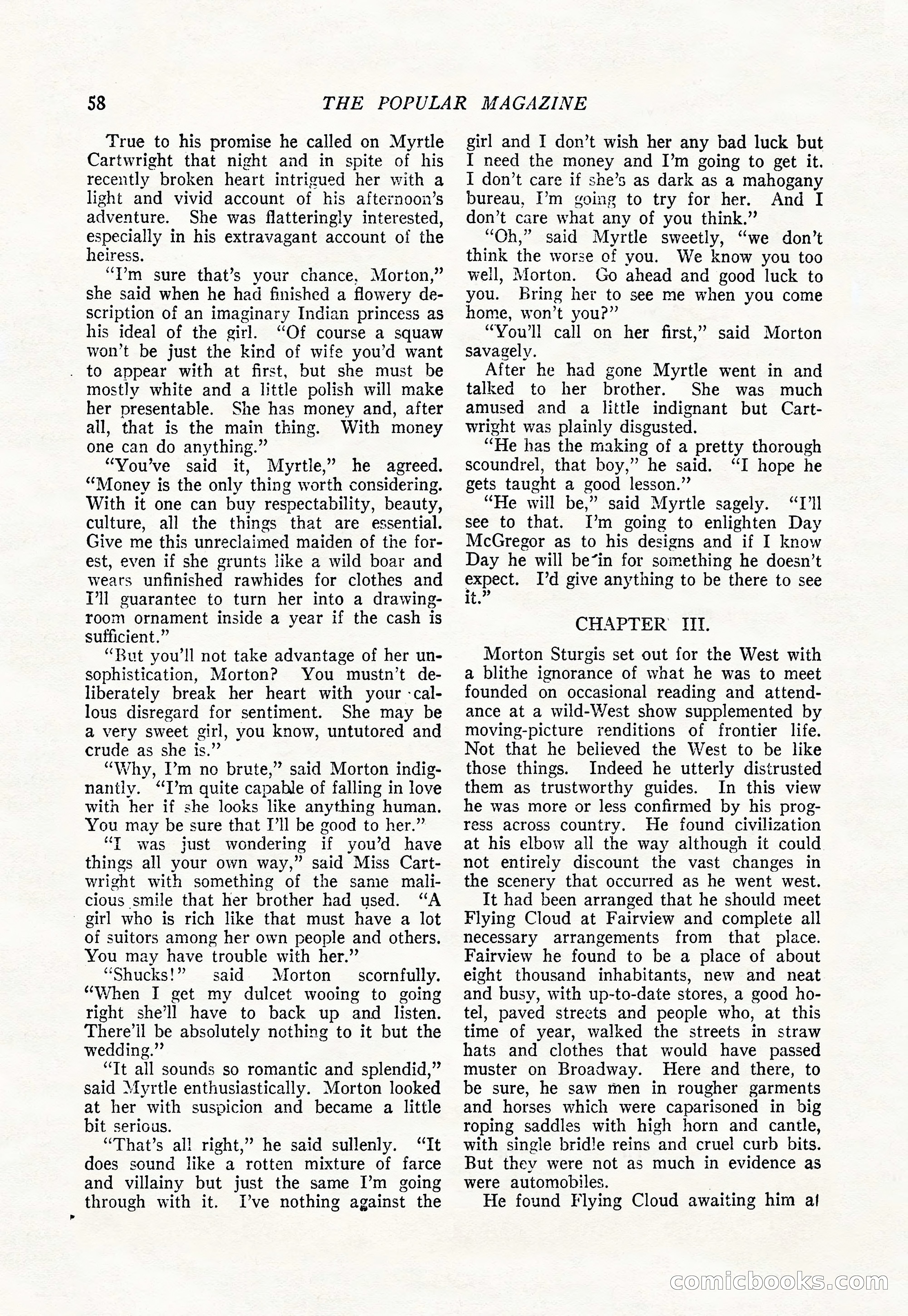 The Popular Magazine, August 20, 1923 — page 60 of 196