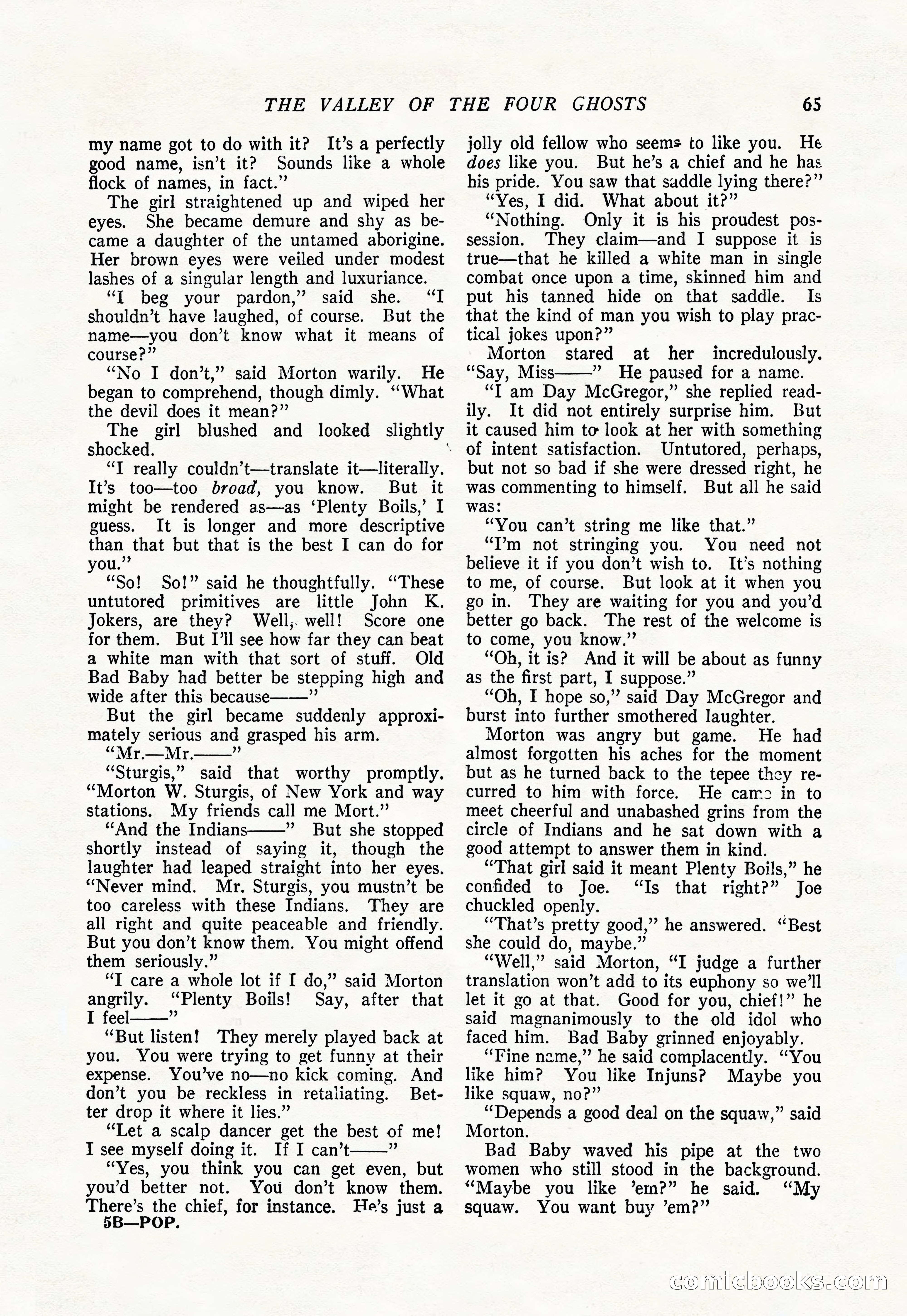 The Popular Magazine, August 20, 1923 — page 67 of 196