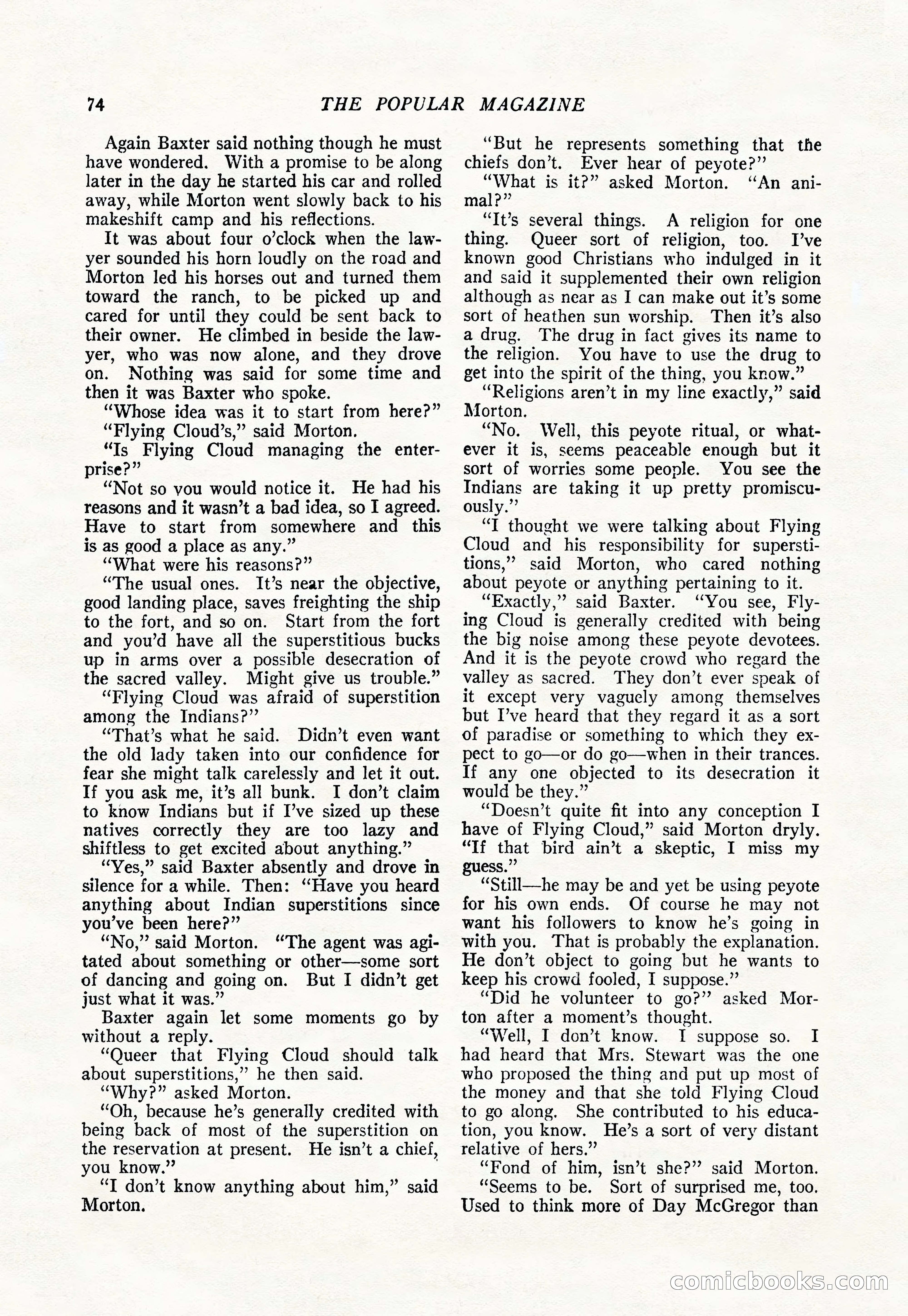 The Popular Magazine, August 20, 1923 — page 76 of 196