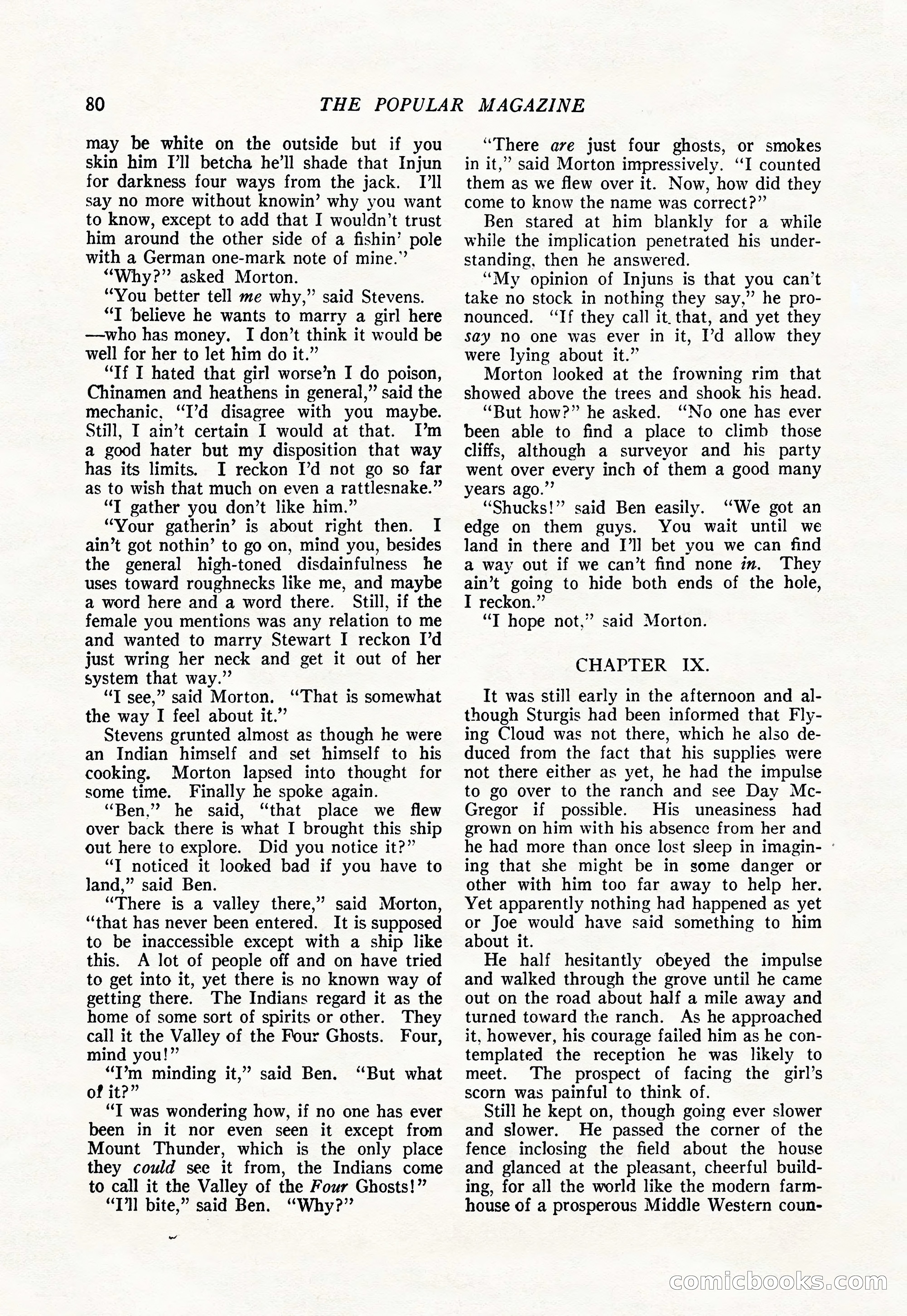 The Popular Magazine, August 20, 1923 — page 82 of 196