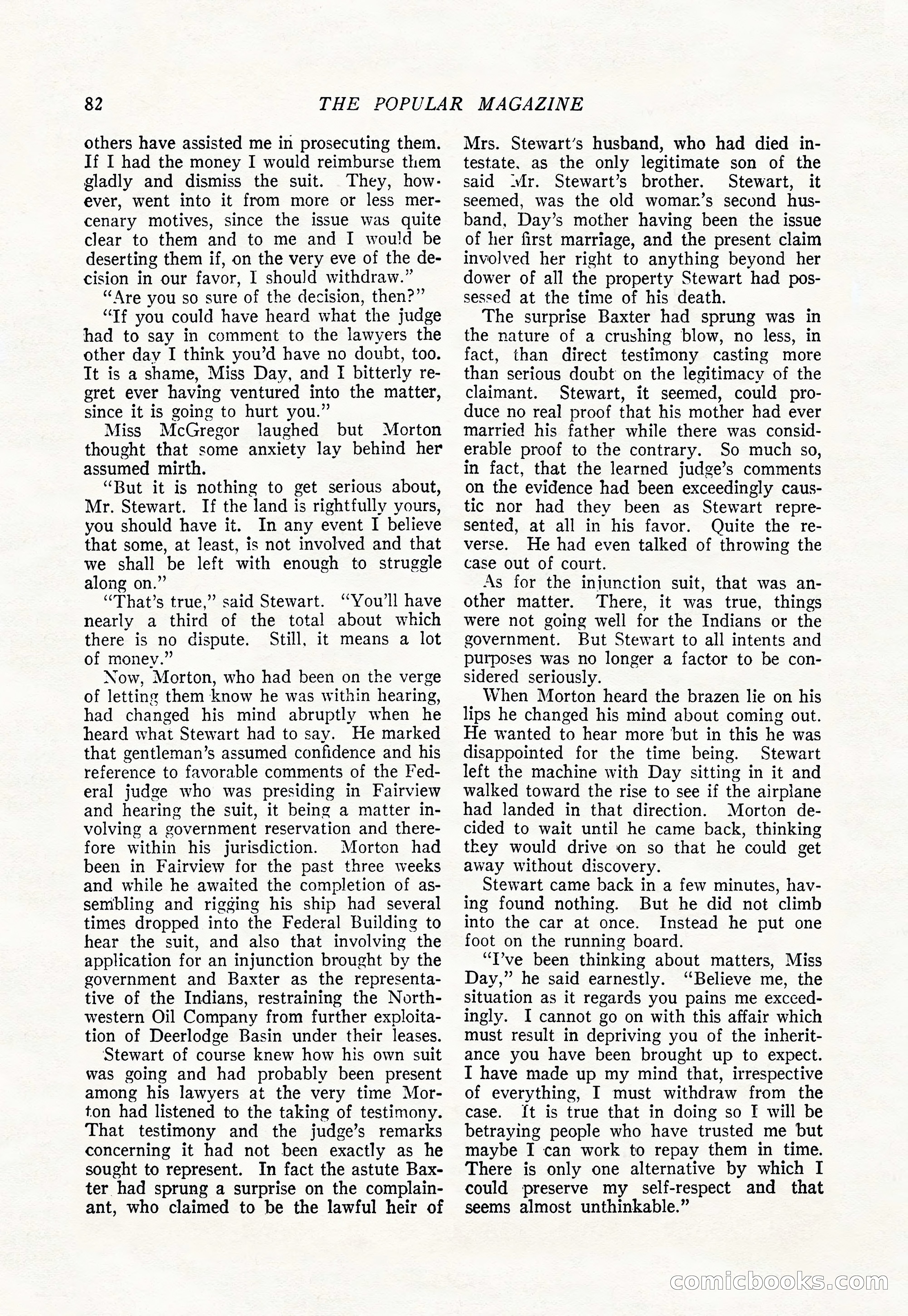 The Popular Magazine, August 20, 1923 — page 84 of 196