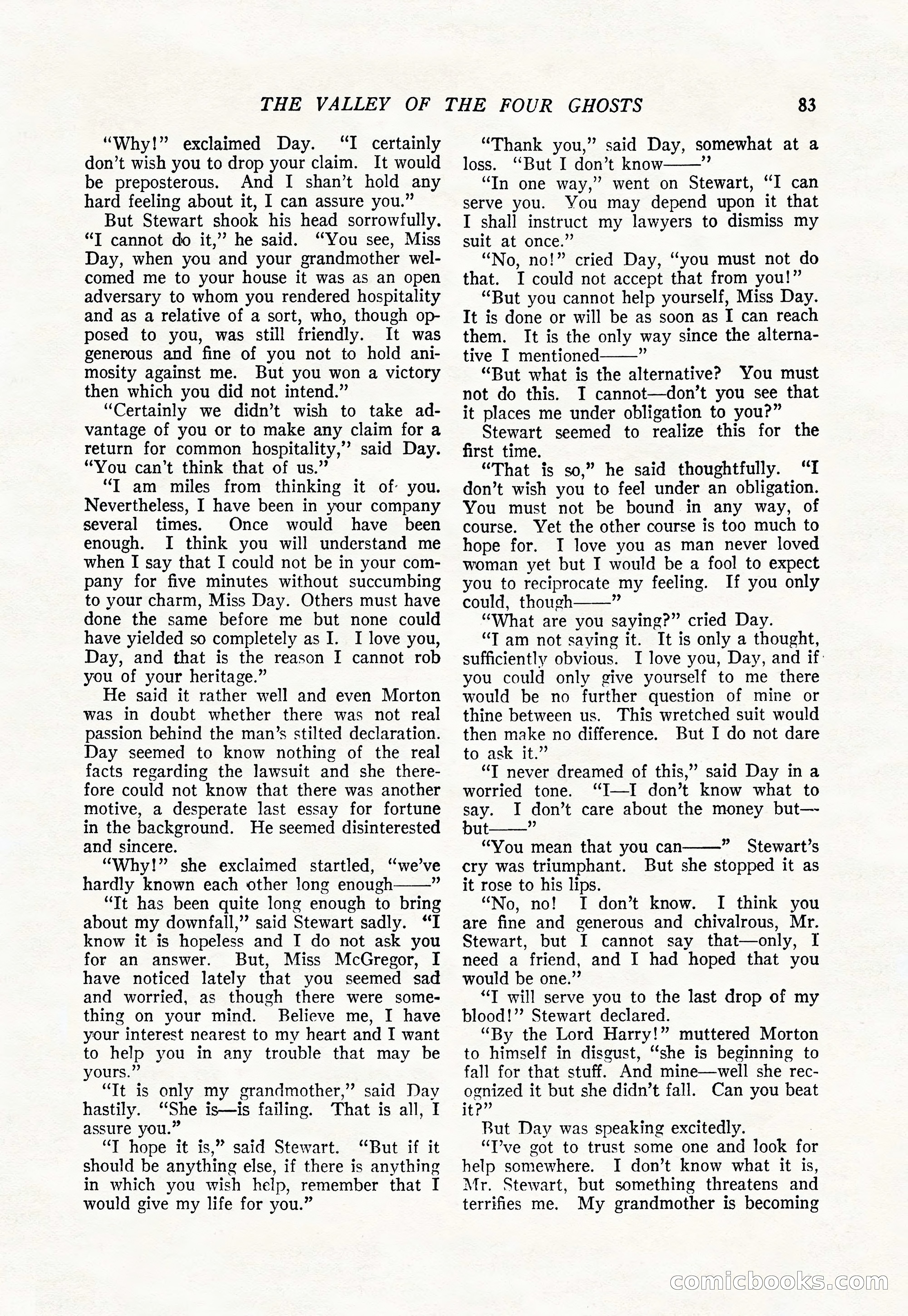 The Popular Magazine, August 20, 1923 — page 85 of 196