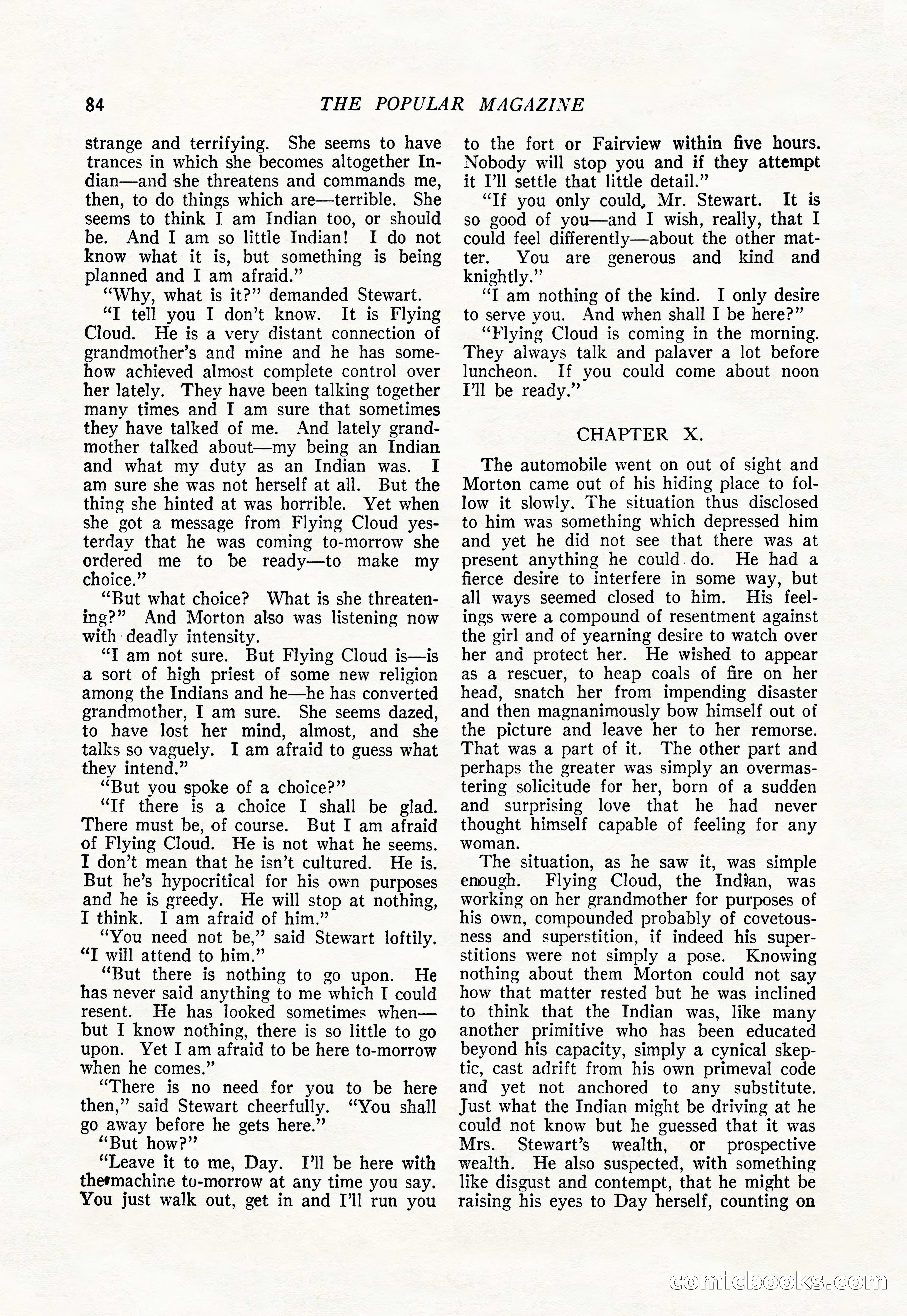 The Popular Magazine, August 20, 1923 — page 86 of 196