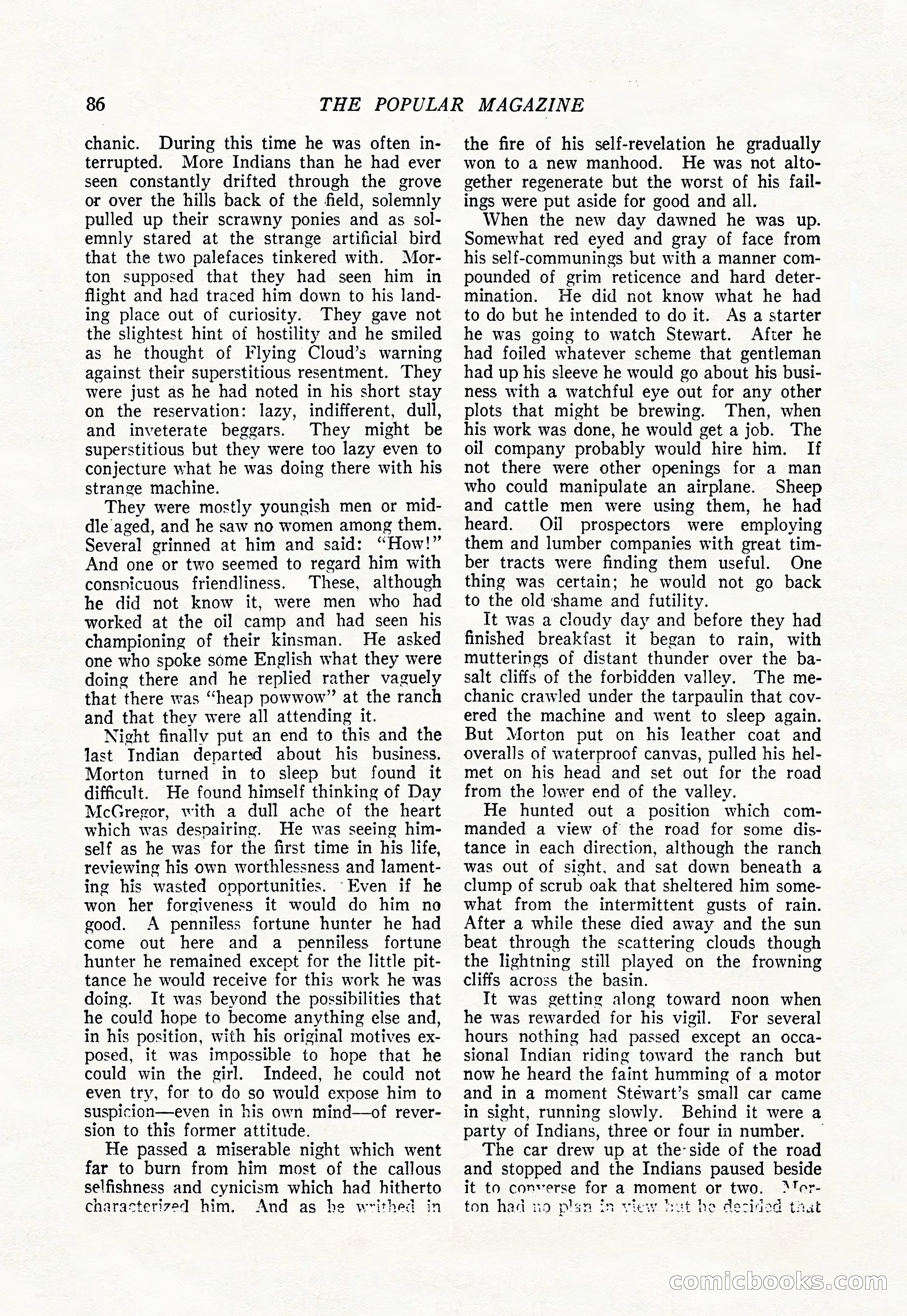 The Popular Magazine, August 20, 1923 — page 88 of 196