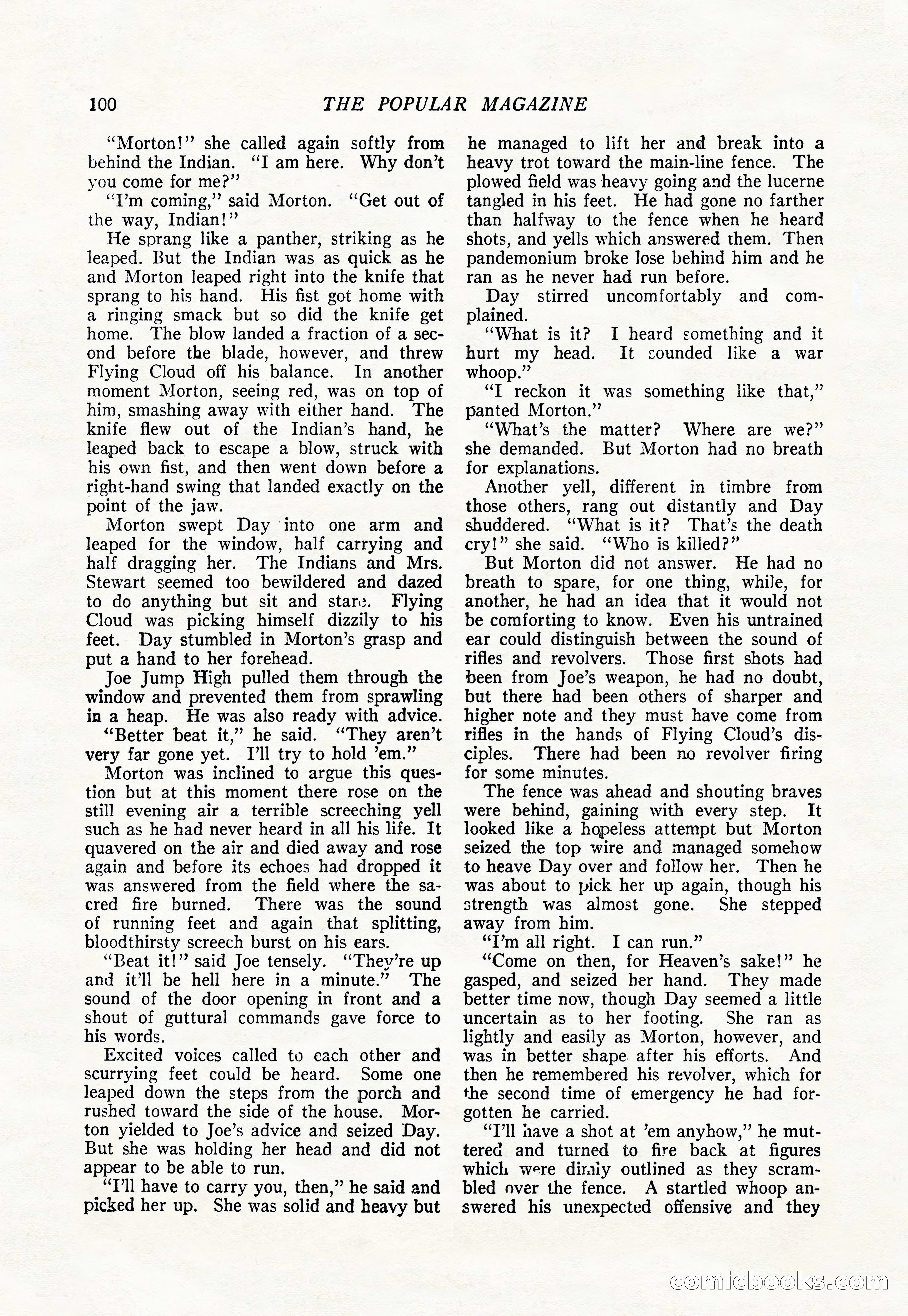 The Popular Magazine, August 20, 1923 — page 102 of 196