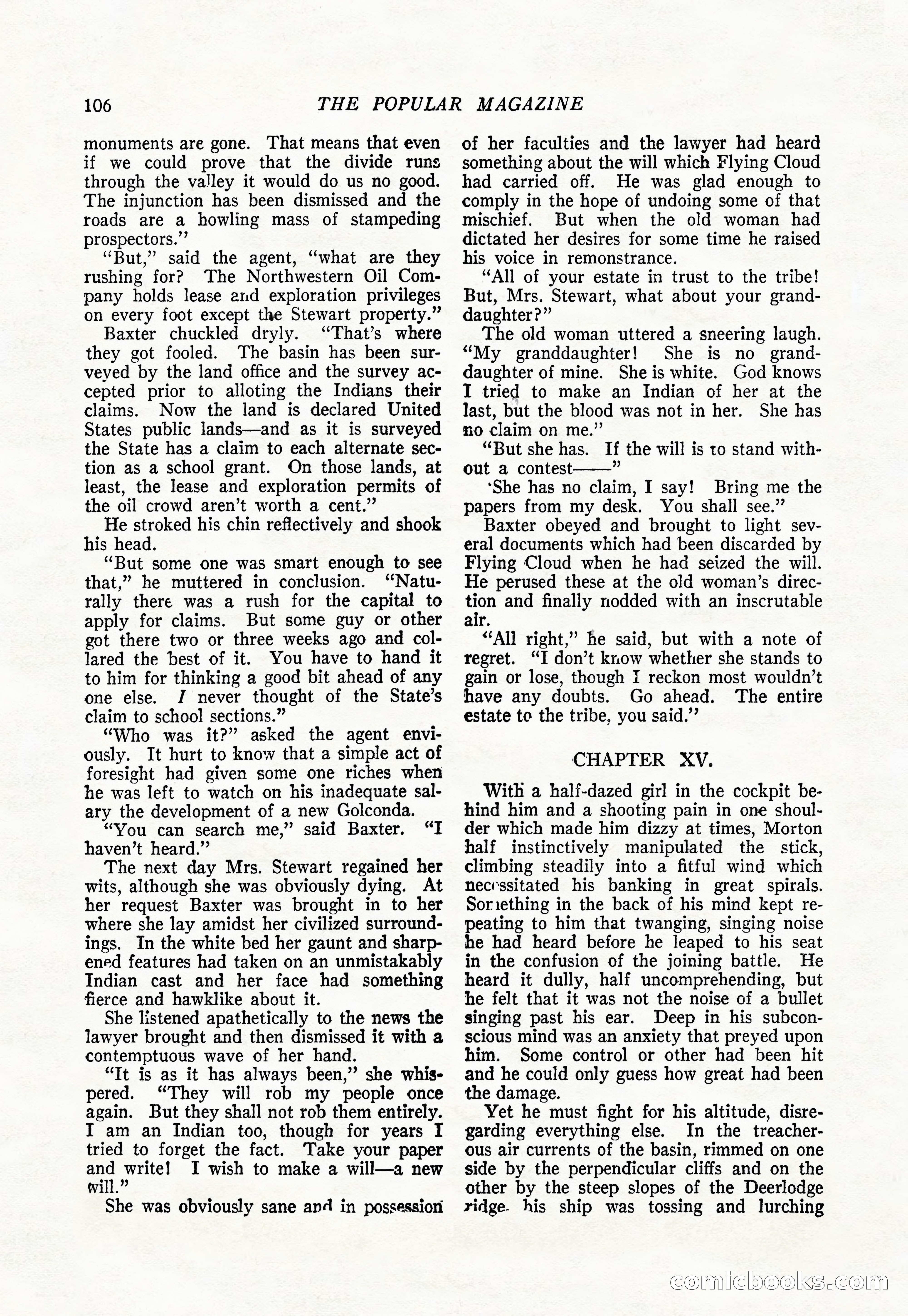 The Popular Magazine, August 20, 1923 — page 108 of 196