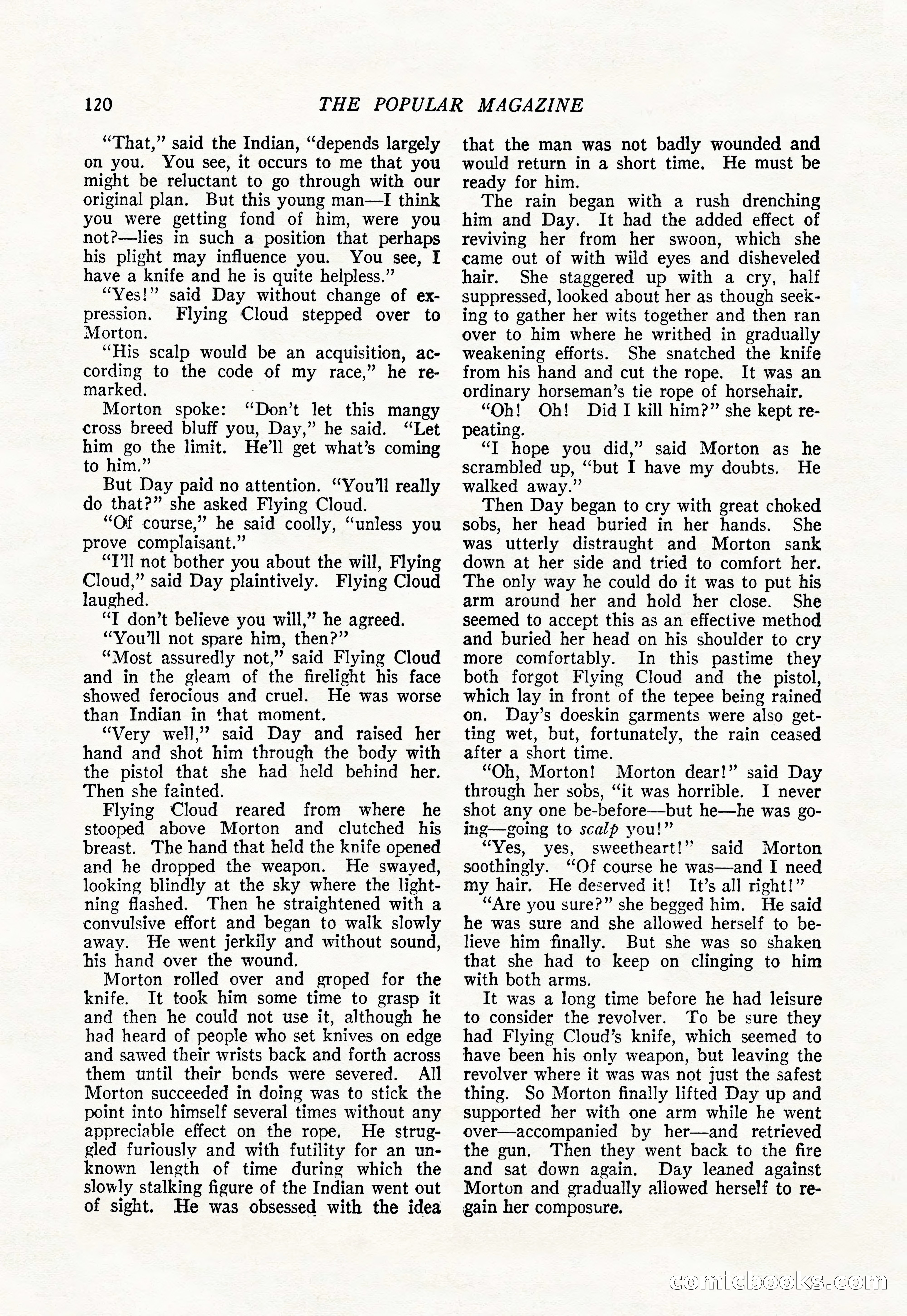 The Popular Magazine, August 20, 1923 — page 122 of 196