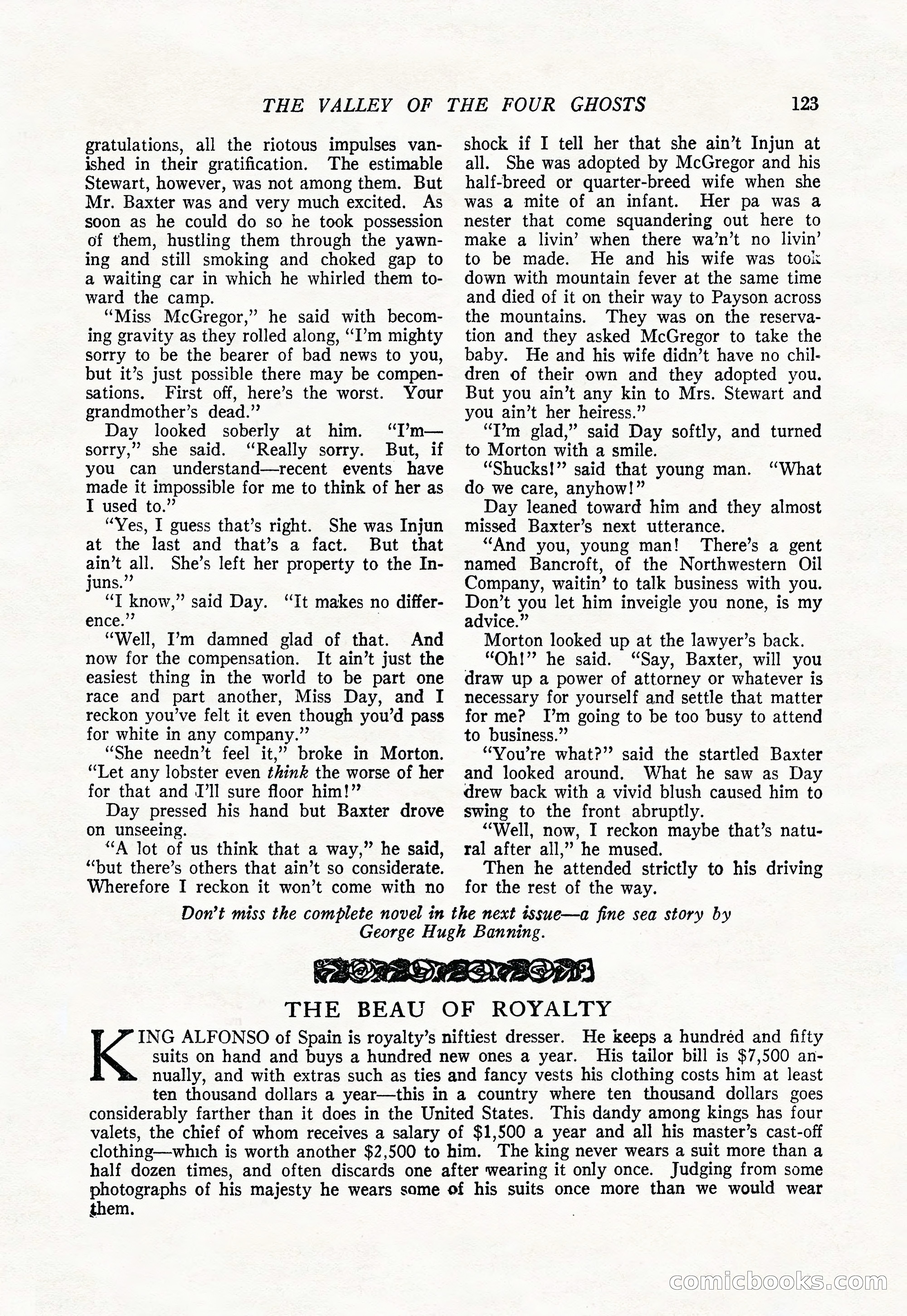The Popular Magazine, August 20, 1923 — page 125 of 196