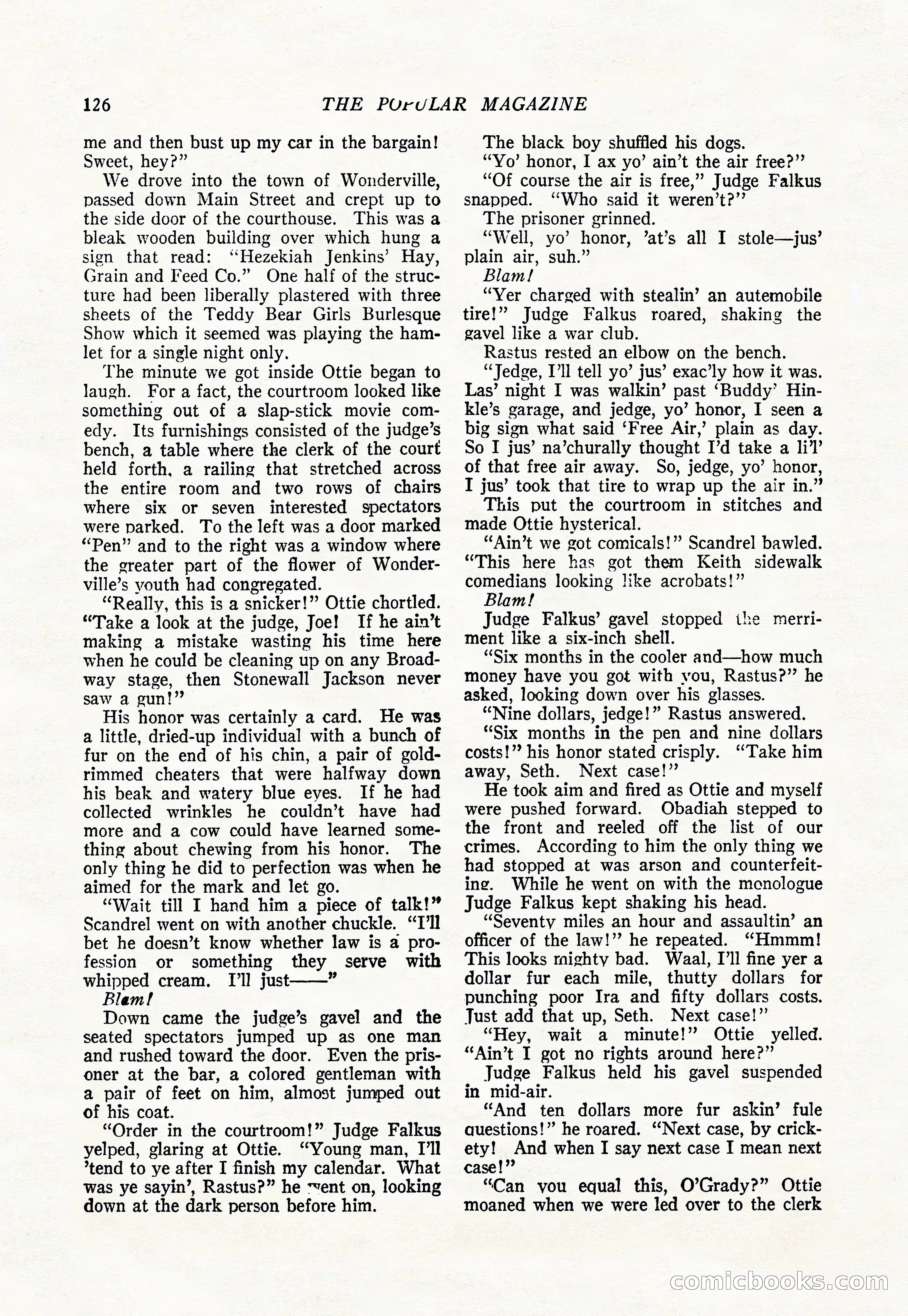 The Popular Magazine, August 20, 1923 — page 128 of 196