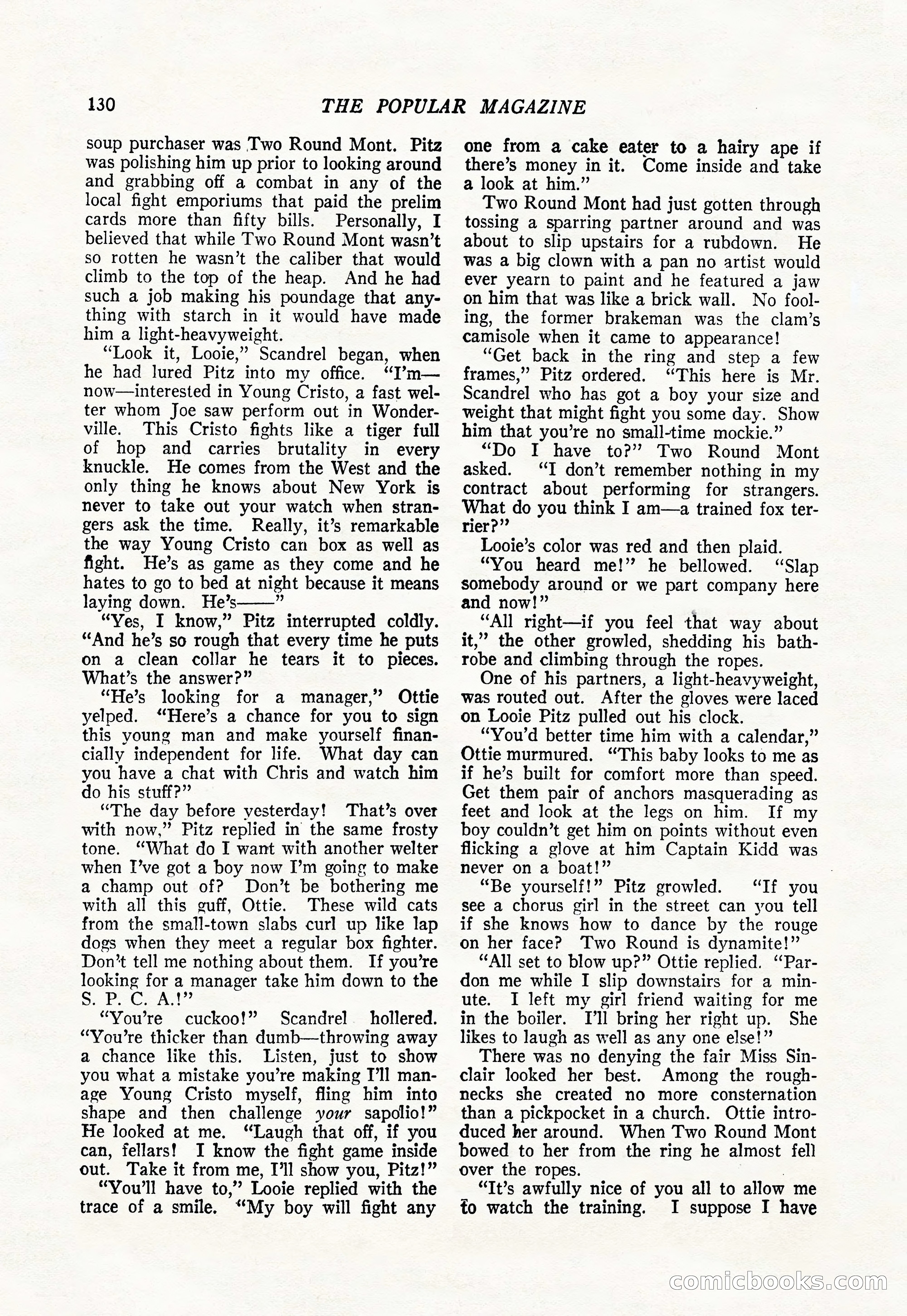 The Popular Magazine, August 20, 1923 — page 132 of 196