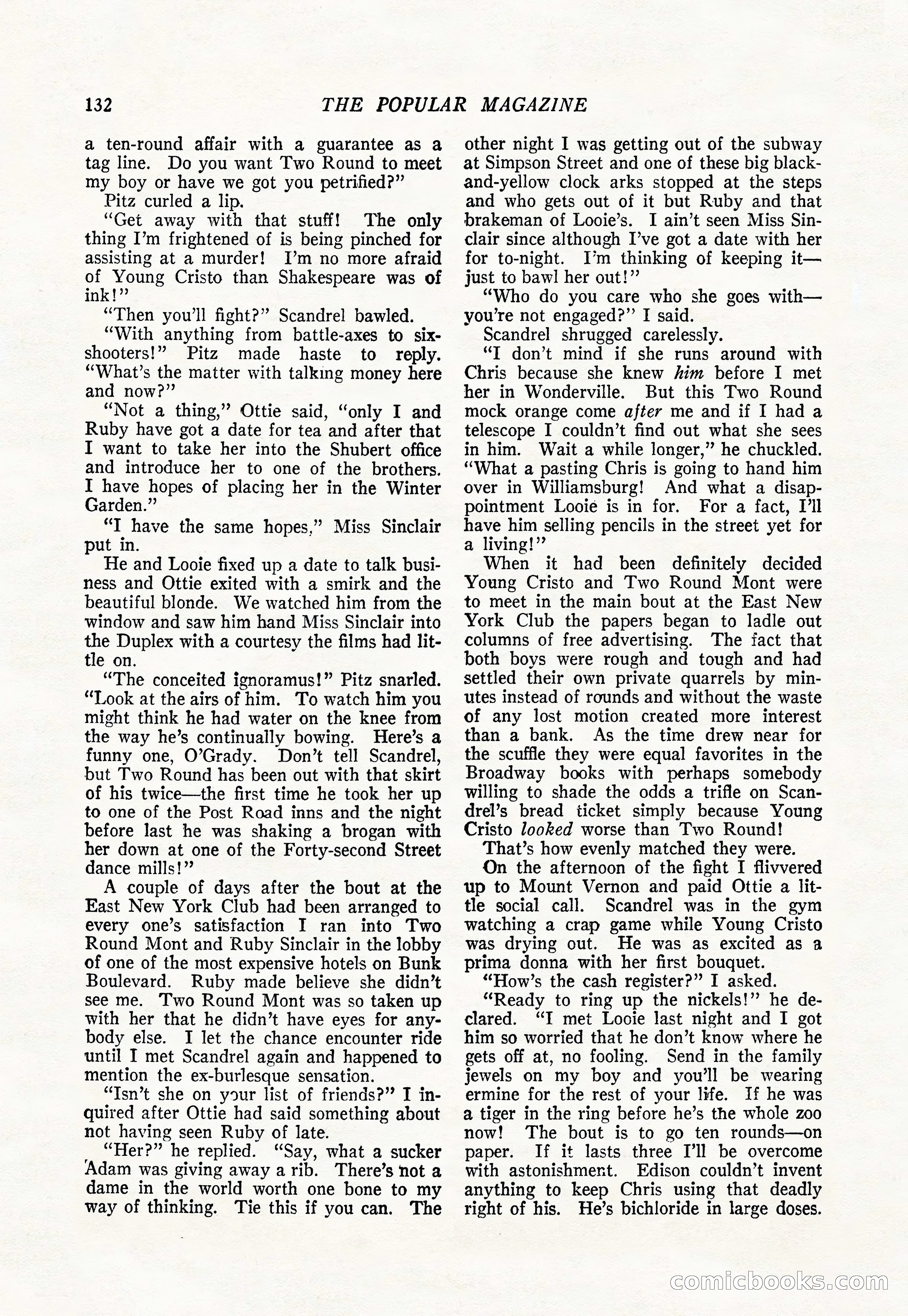 The Popular Magazine, August 20, 1923 — page 134 of 196