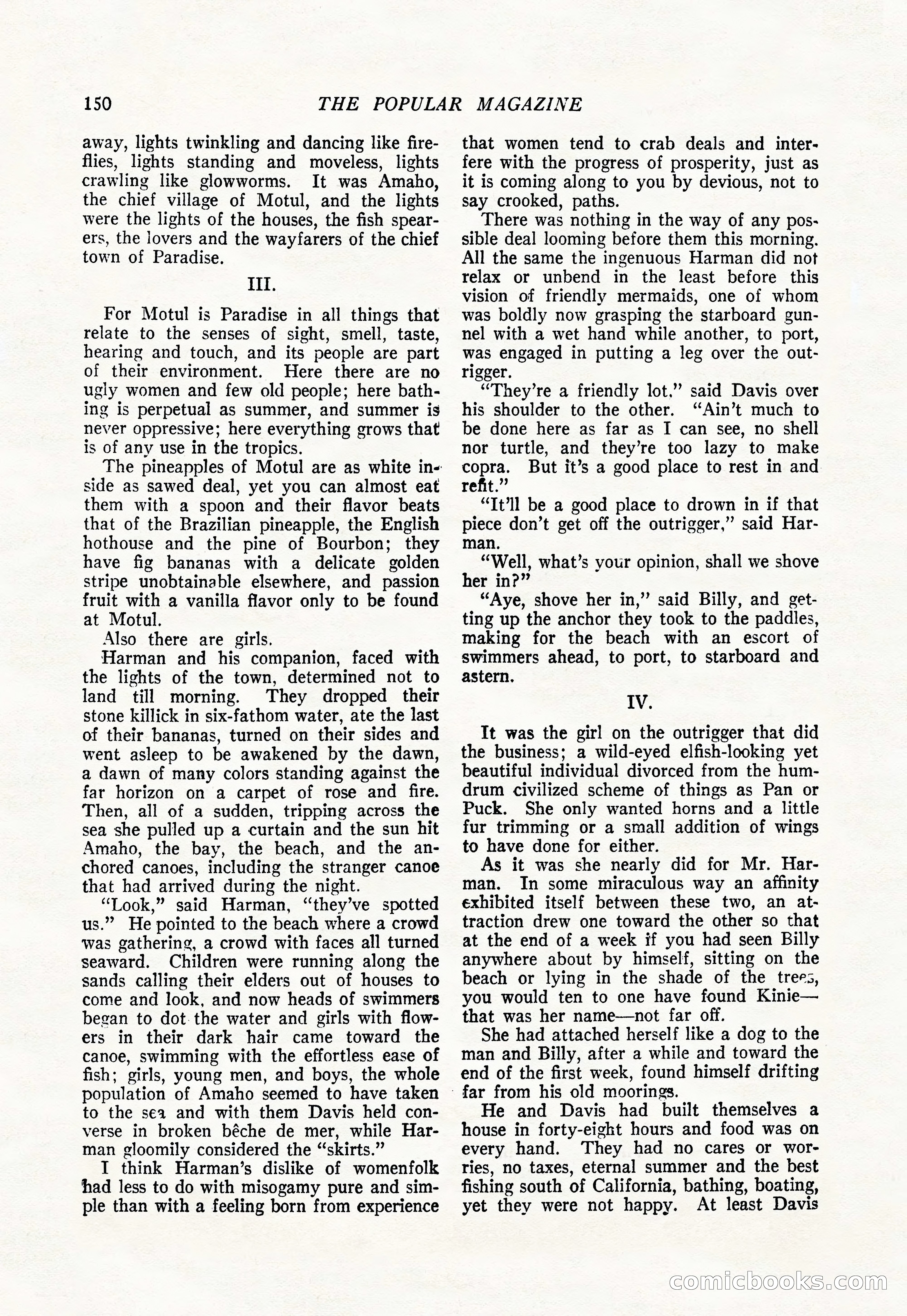 The Popular Magazine, August 20, 1923 — page 152 of 196