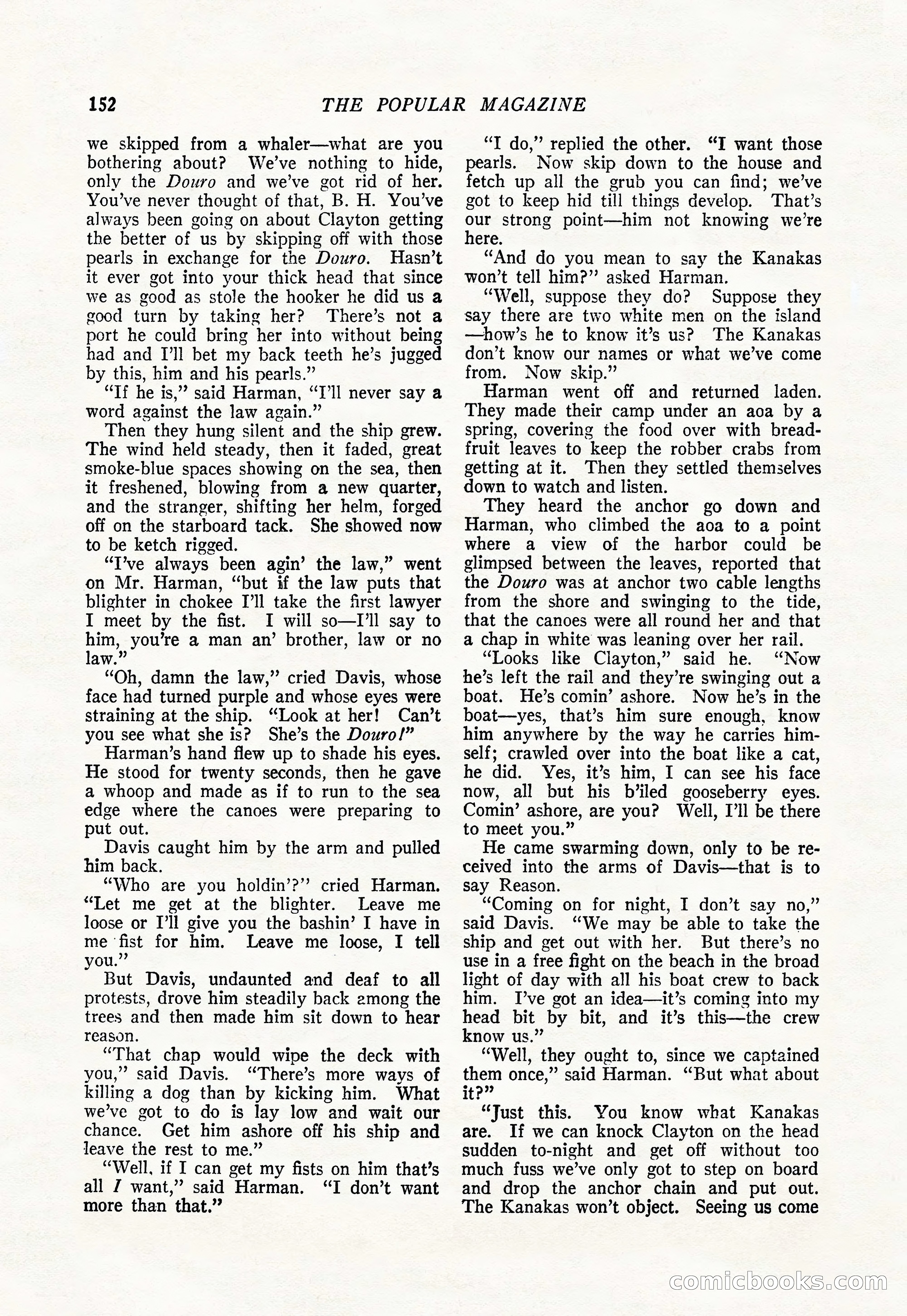 The Popular Magazine, August 20, 1923 — page 154 of 196