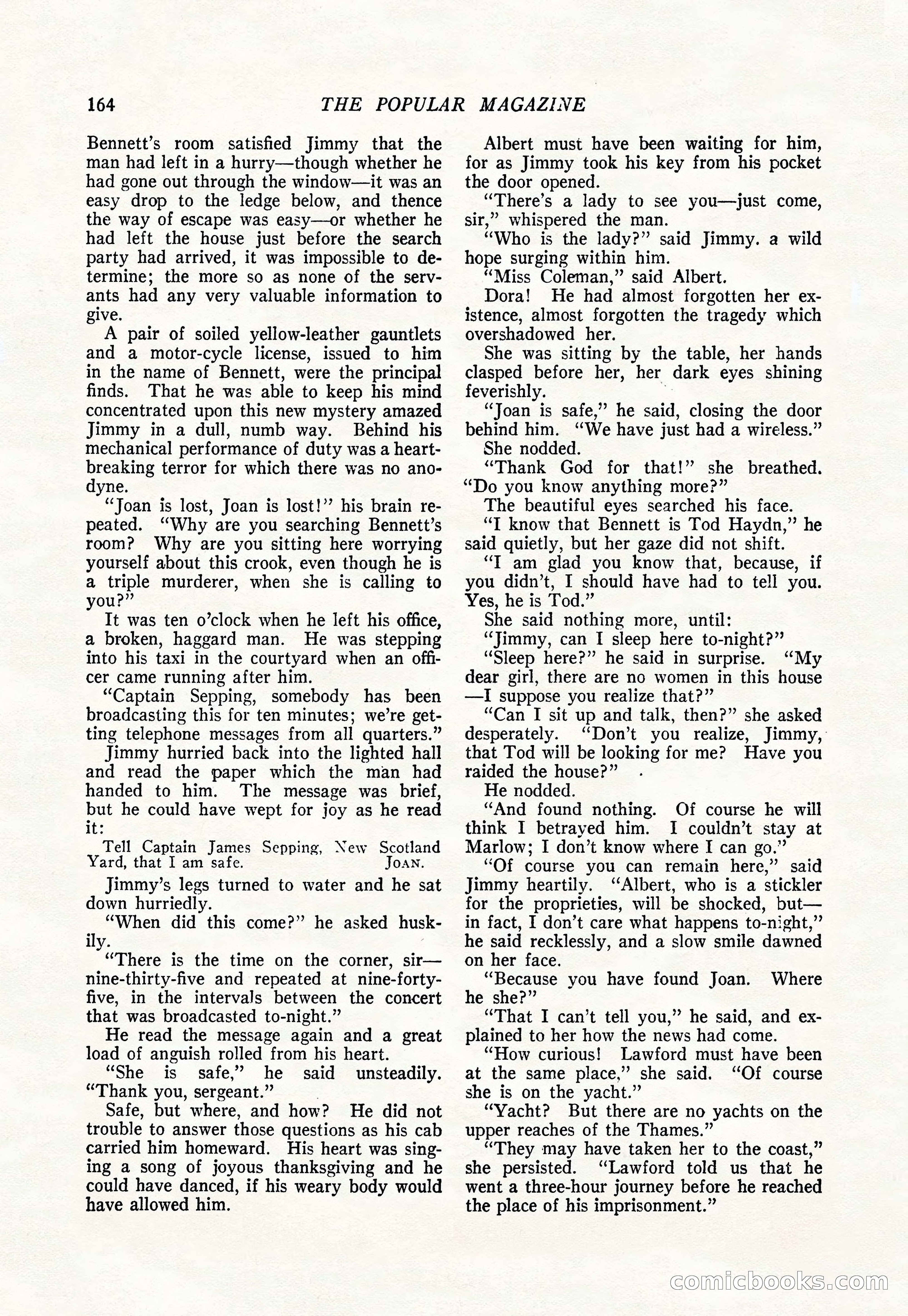 The Popular Magazine, August 20, 1923 — page 166 of 196