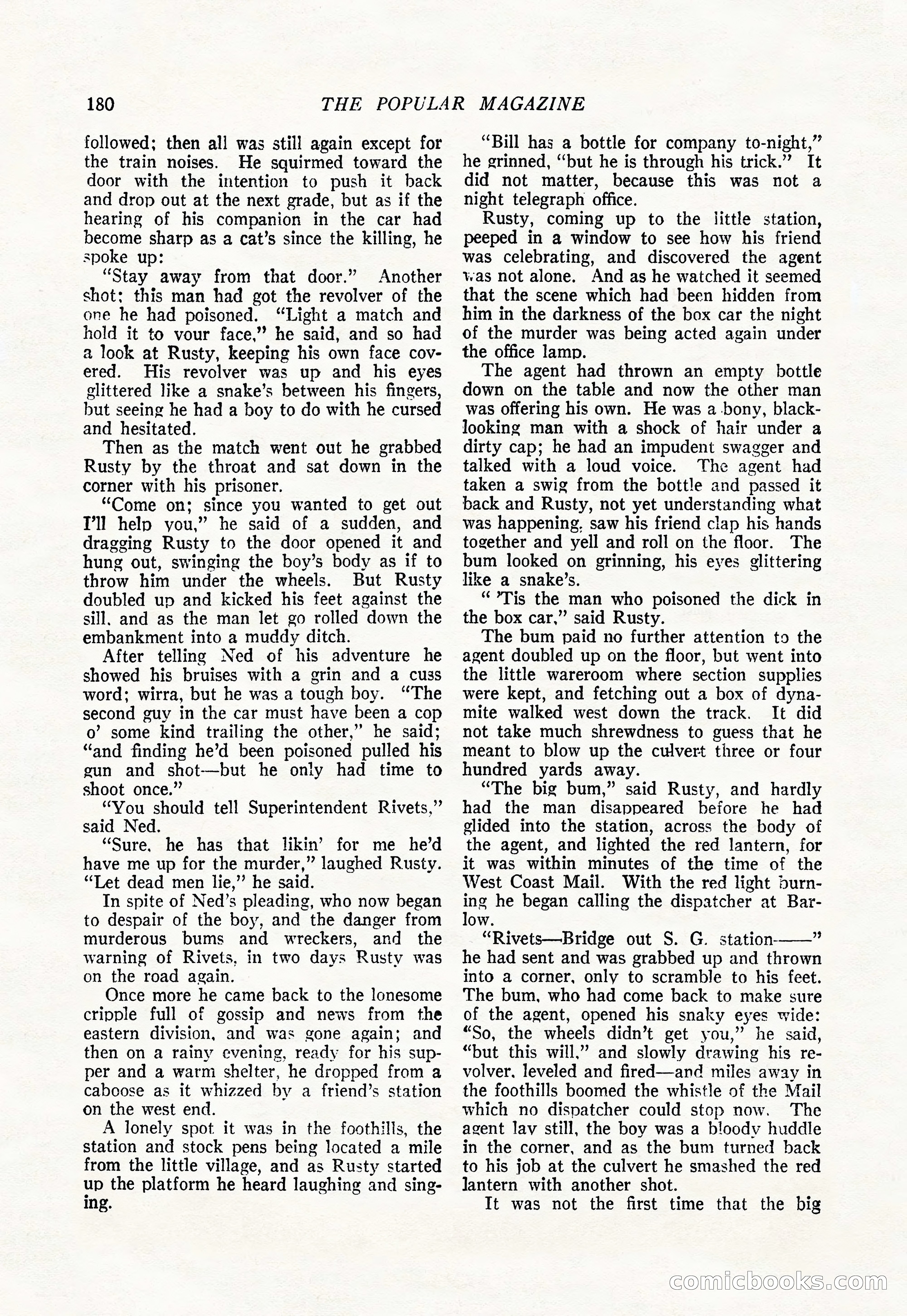The Popular Magazine, August 20, 1923 — page 182 of 196