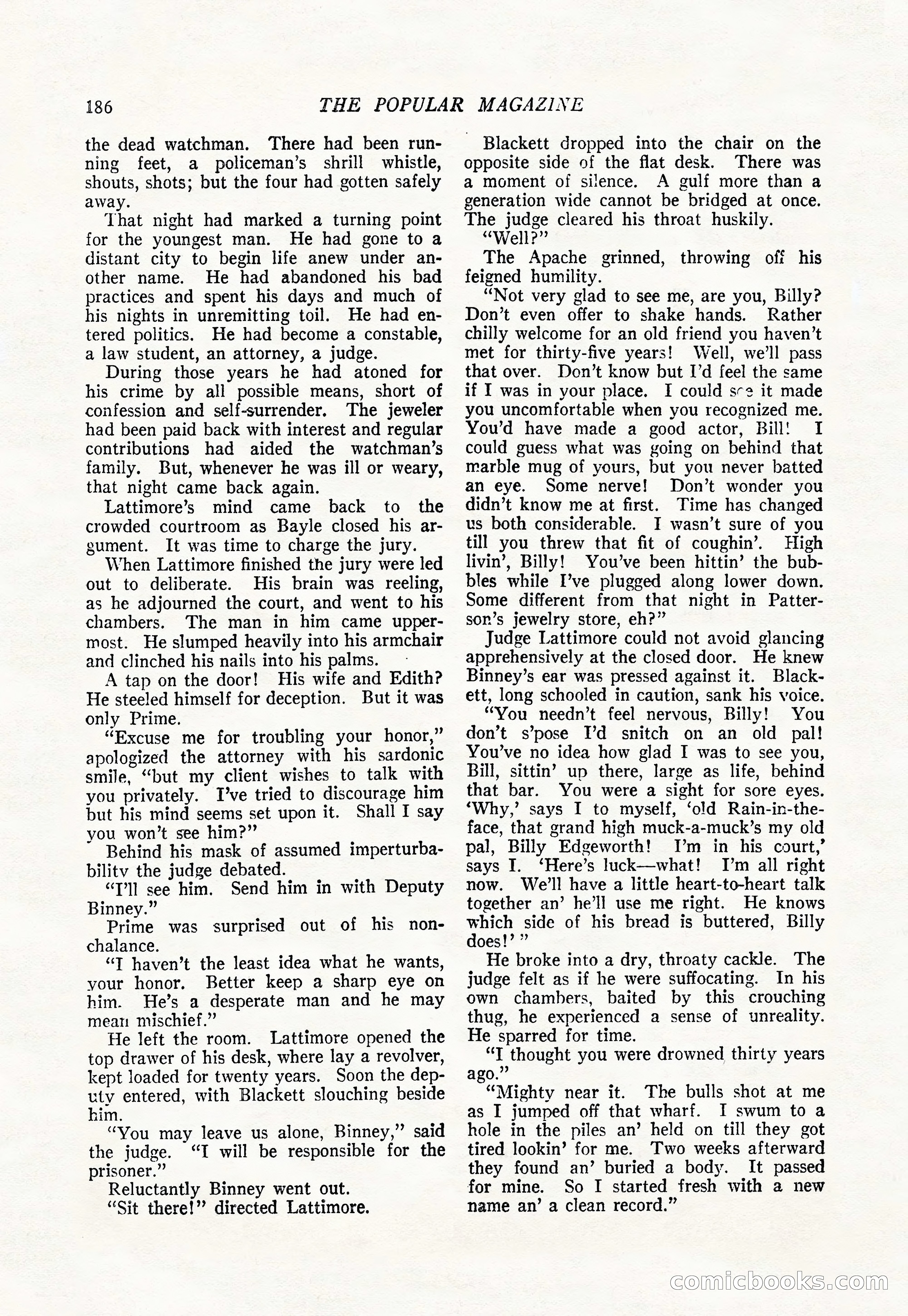 The Popular Magazine, August 20, 1923 — page 188 of 196