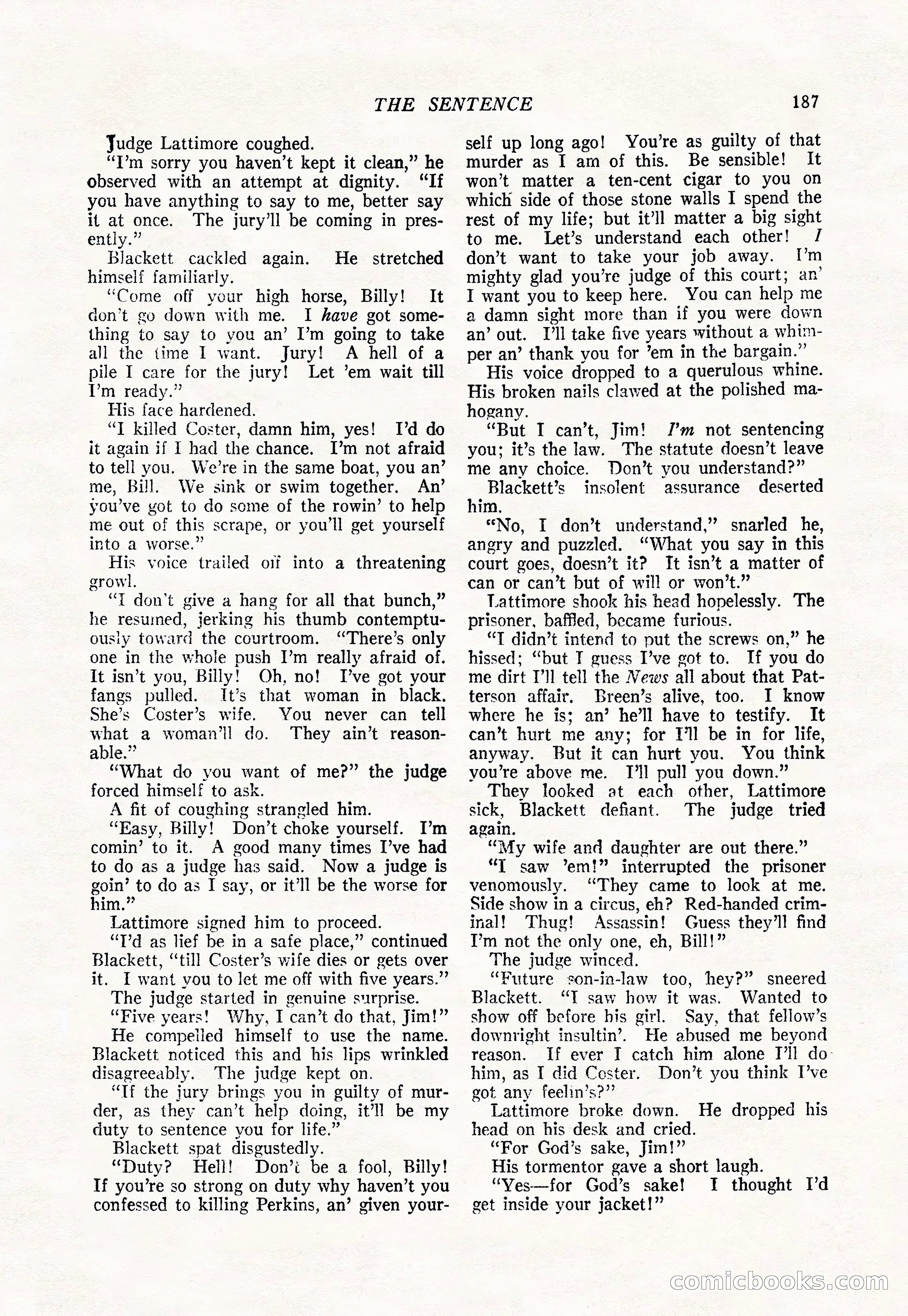 The Popular Magazine, August 20, 1923 — page 189 of 196