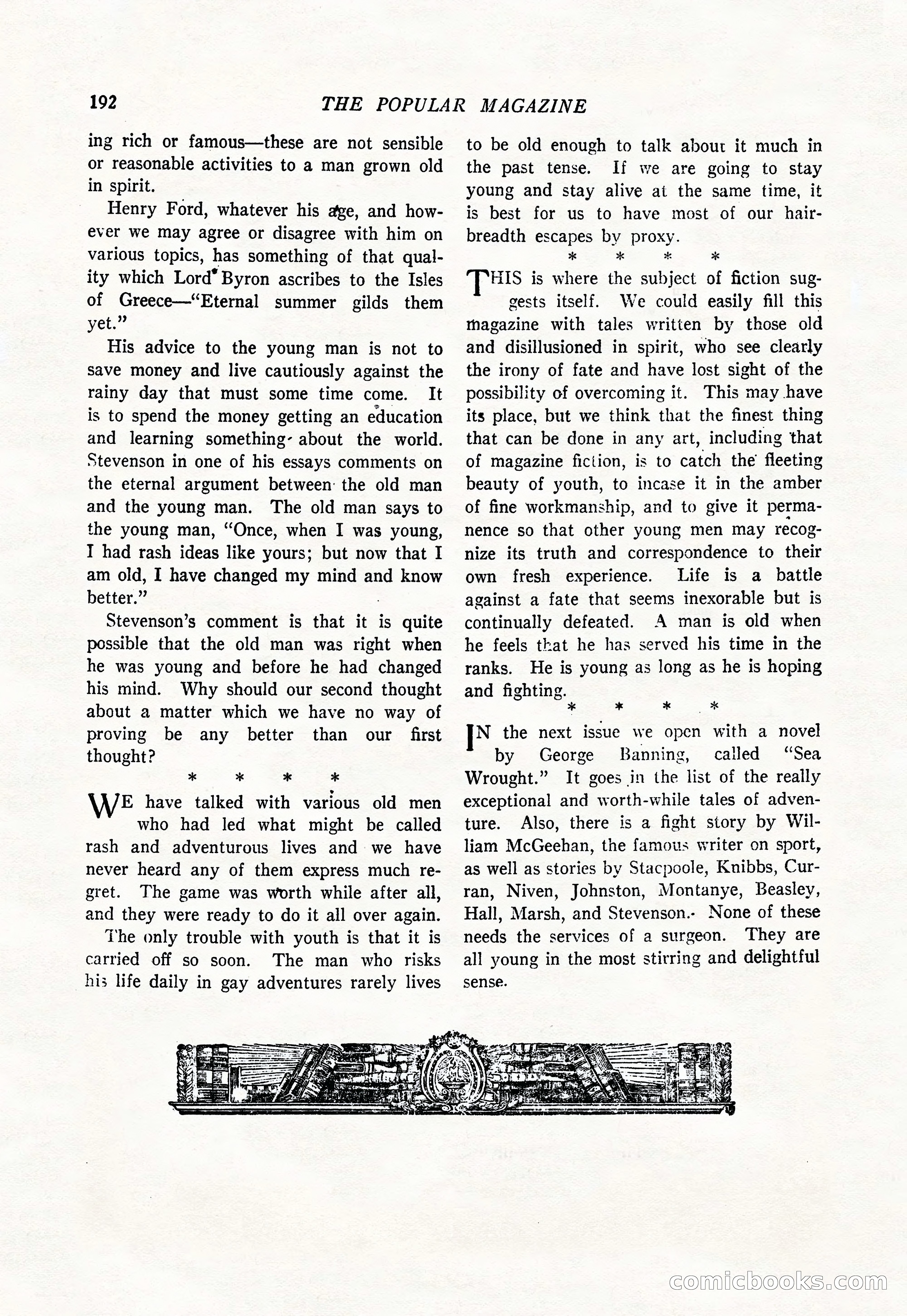 The Popular Magazine, August 20, 1923 — page 194 of 196