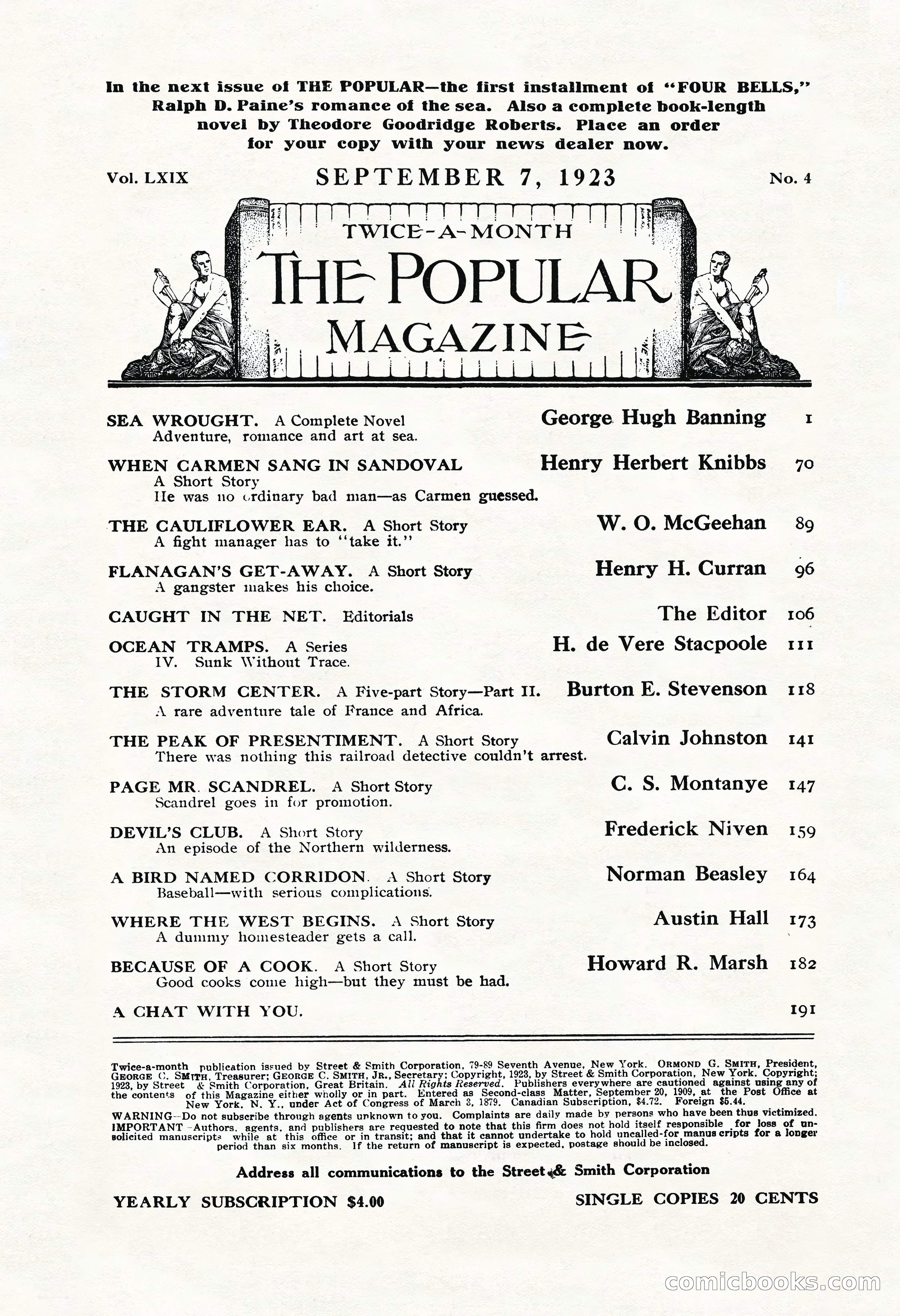 The Popular Magazine — page 4 of 220