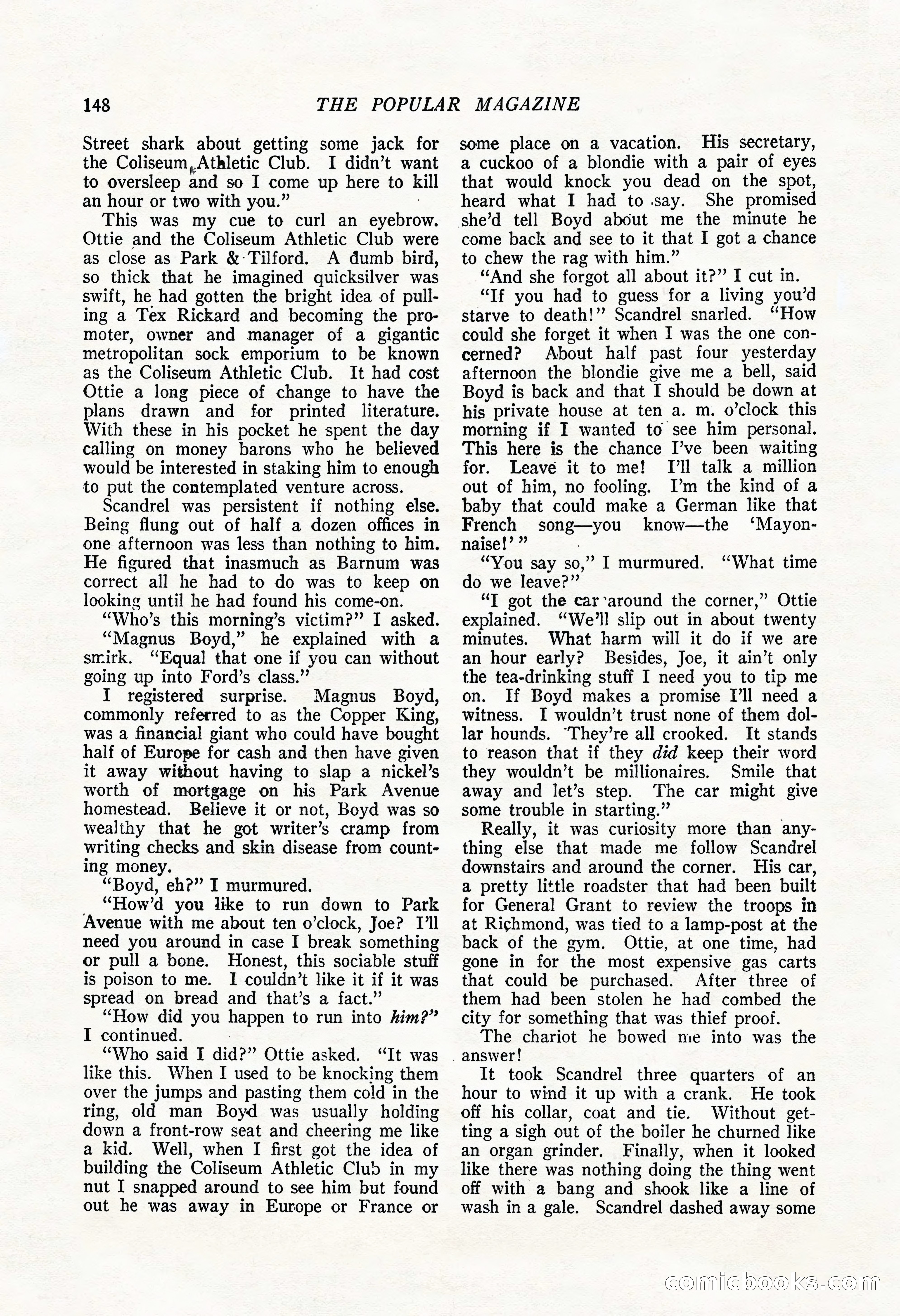 The Popular Magazine — page 166 of 220