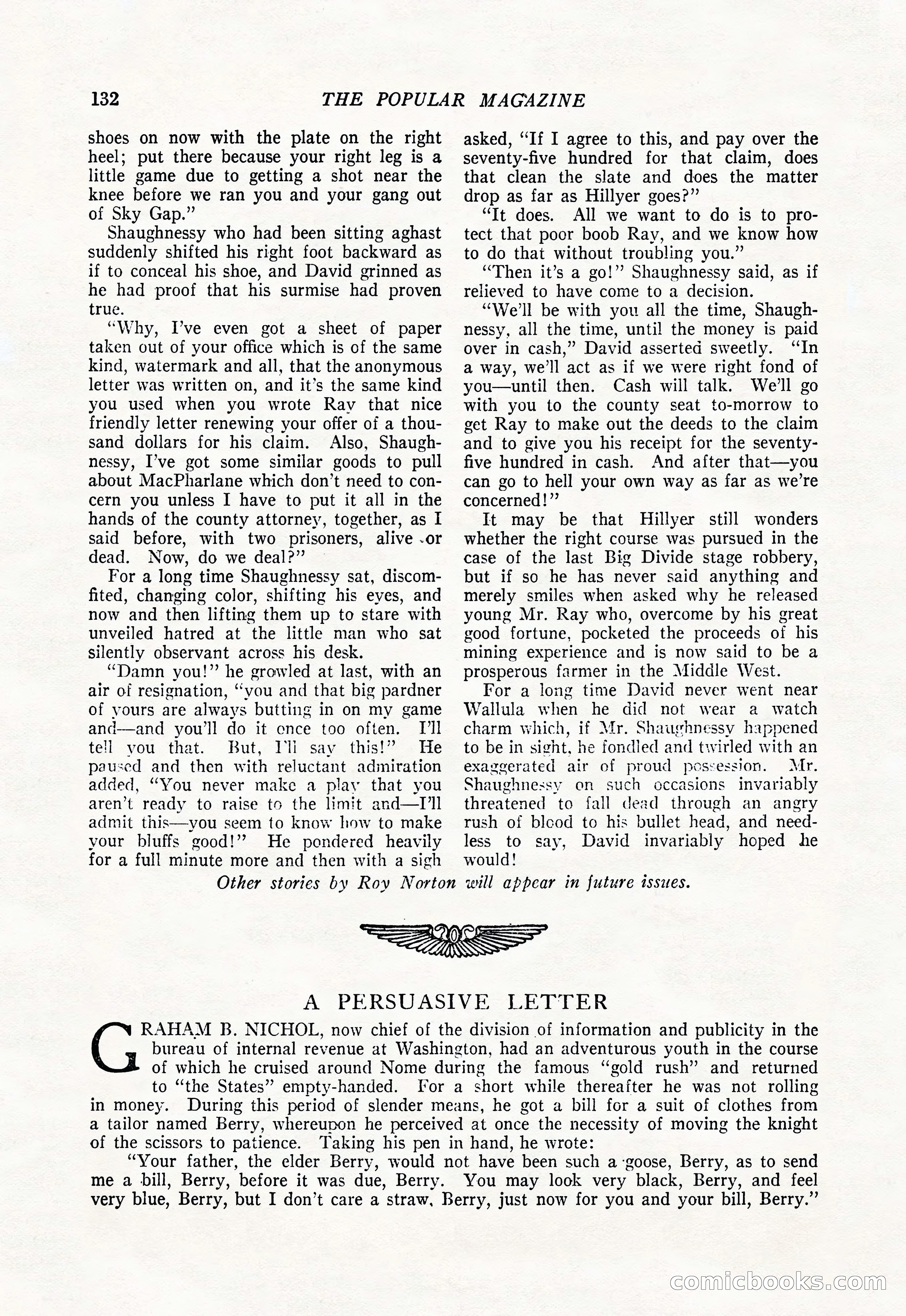 The Popular Magazine — page 134 of 196