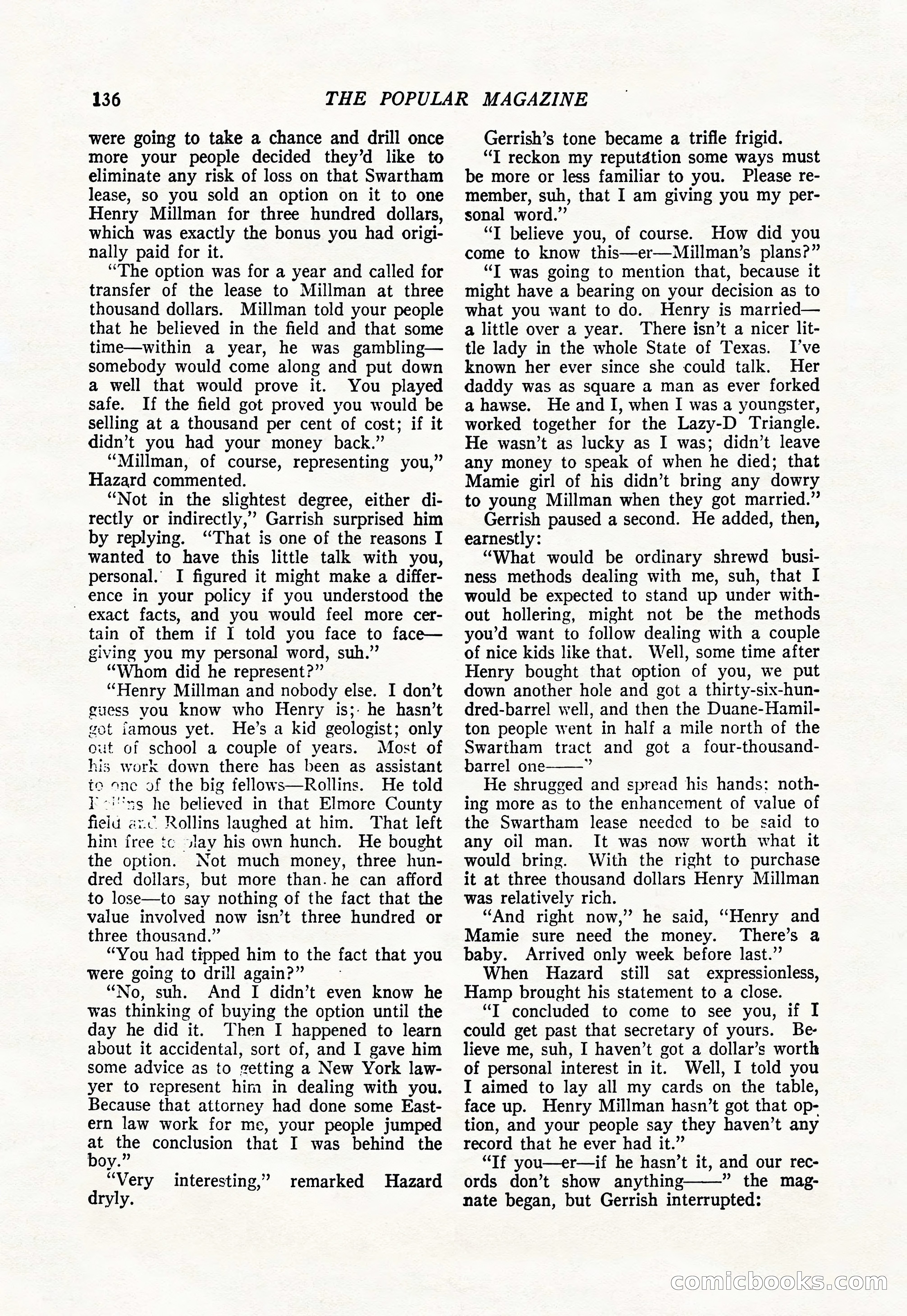 The Popular Magazine — page 138 of 196