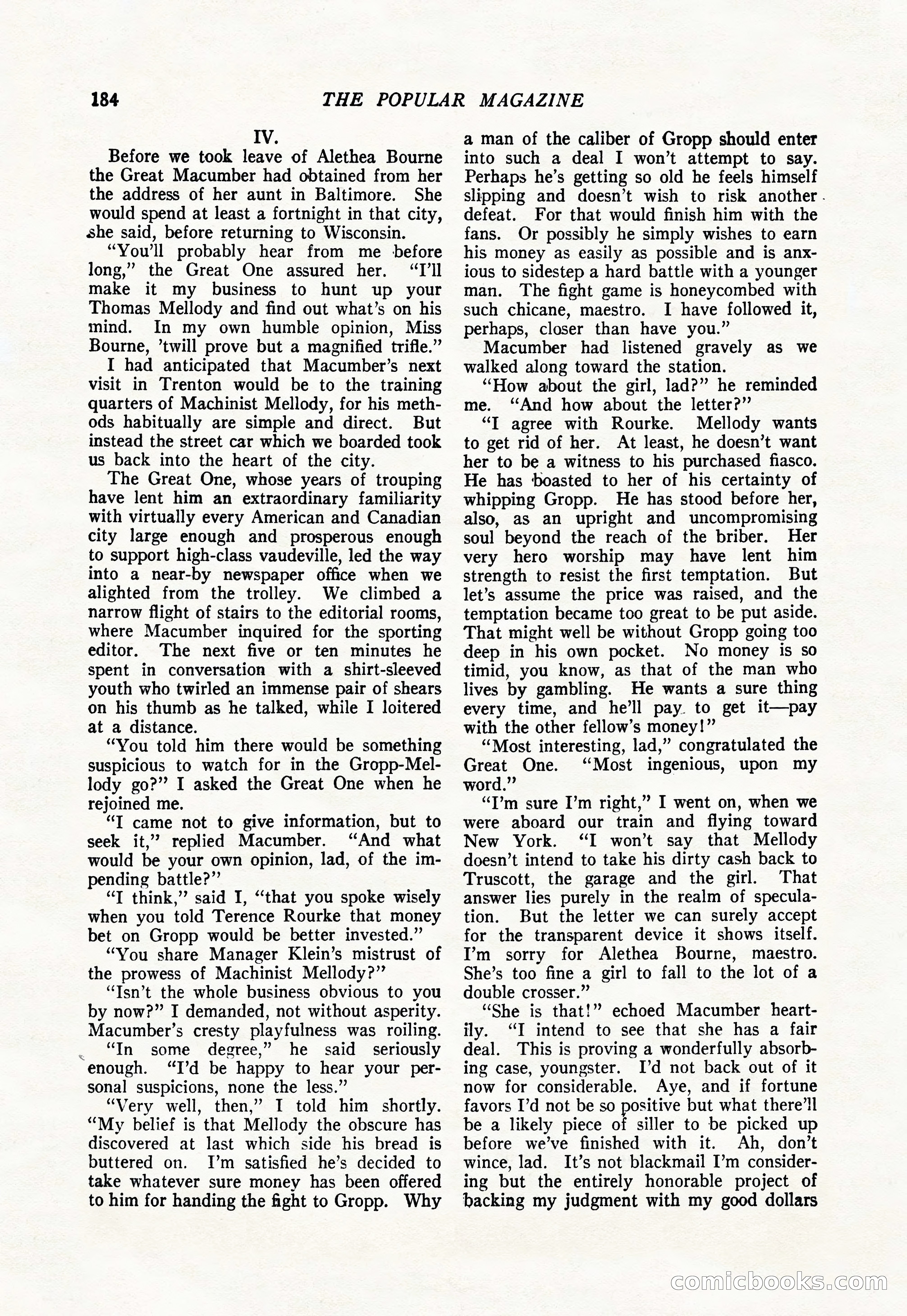 The Popular Magazine — page 186 of 196