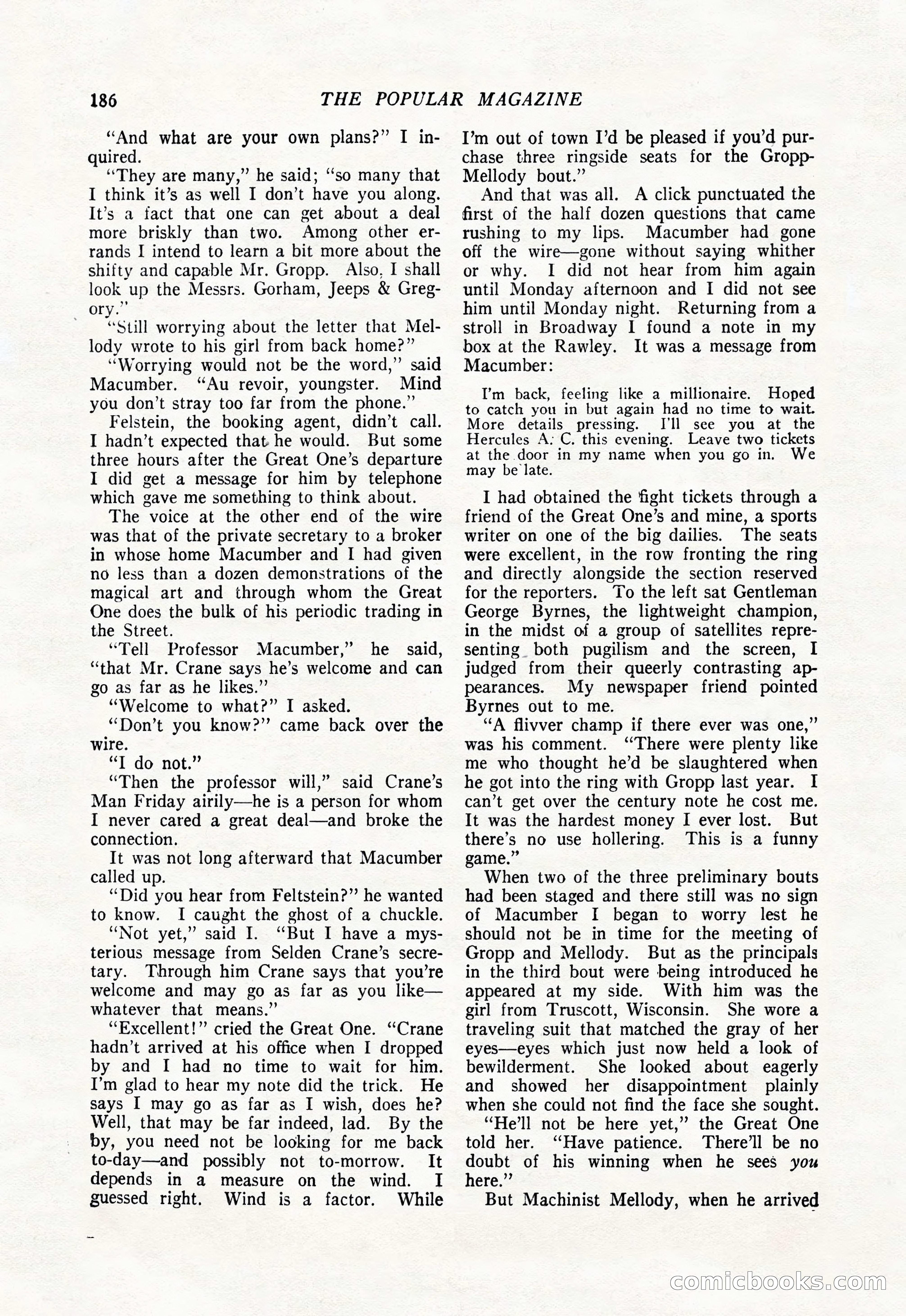 The Popular Magazine — page 188 of 196