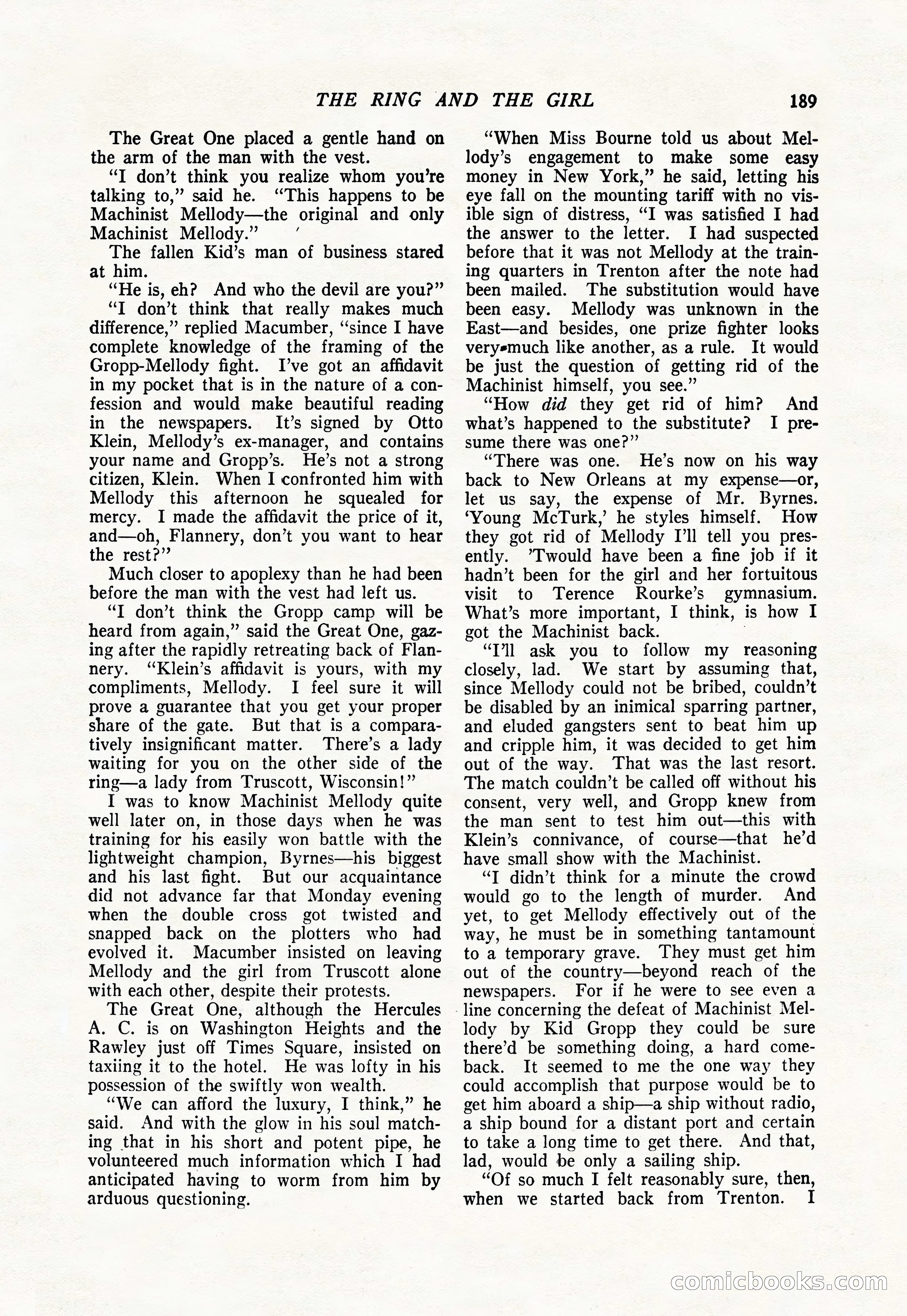 The Popular Magazine — page 191 of 196