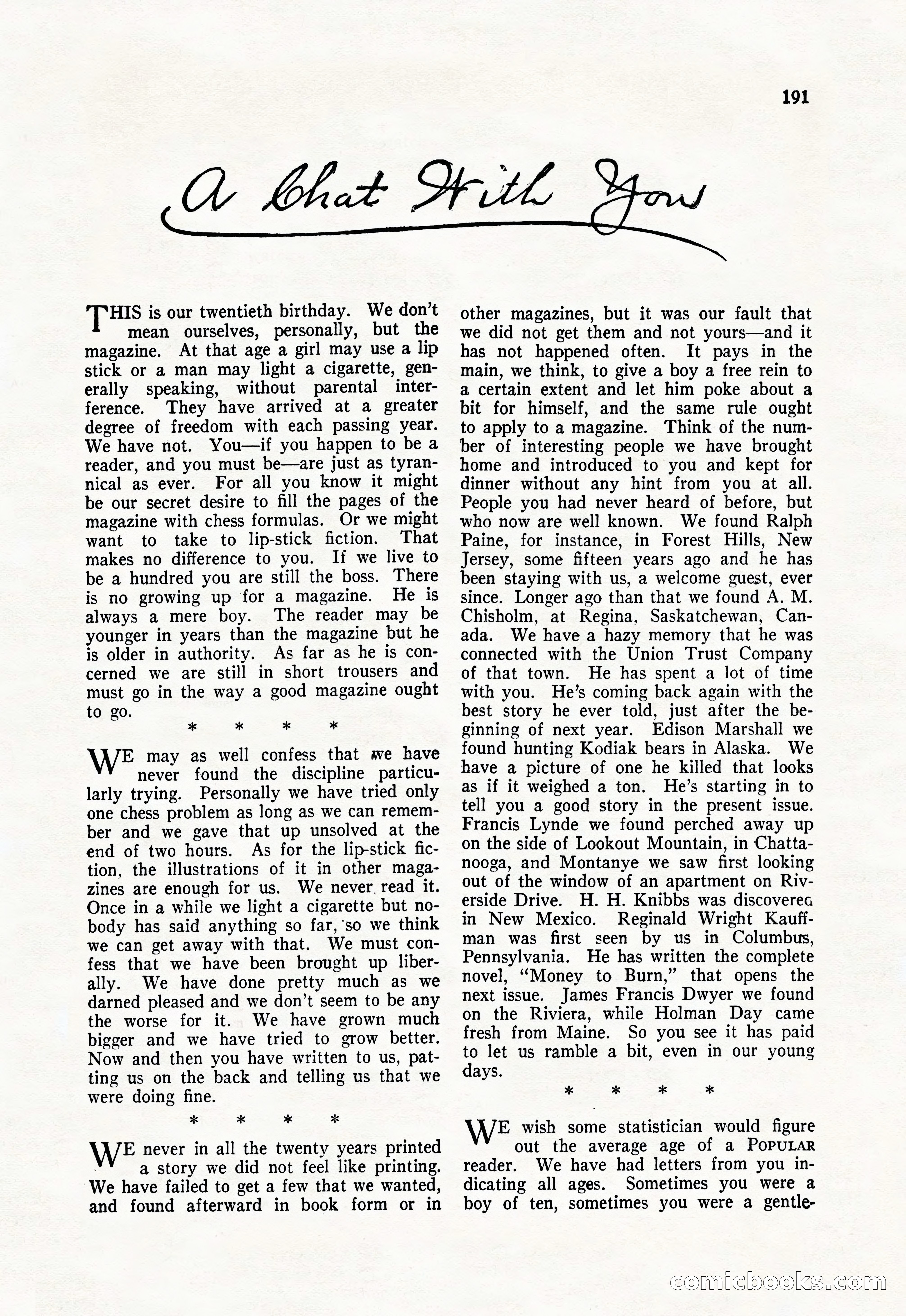 The Popular Magazine — page 193 of 196