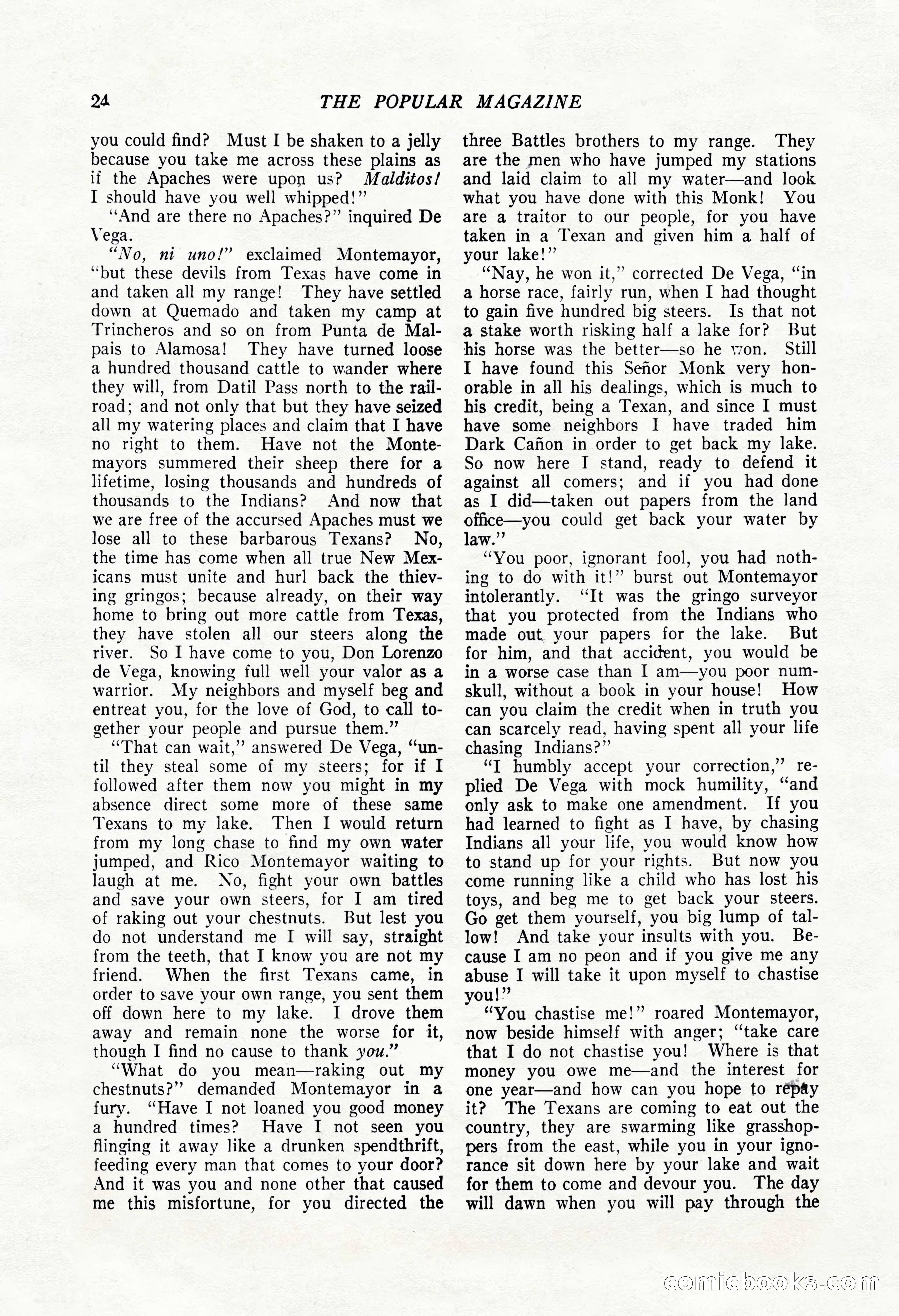 The Popular Magazine, May 7, 1924 — page 42 of 228