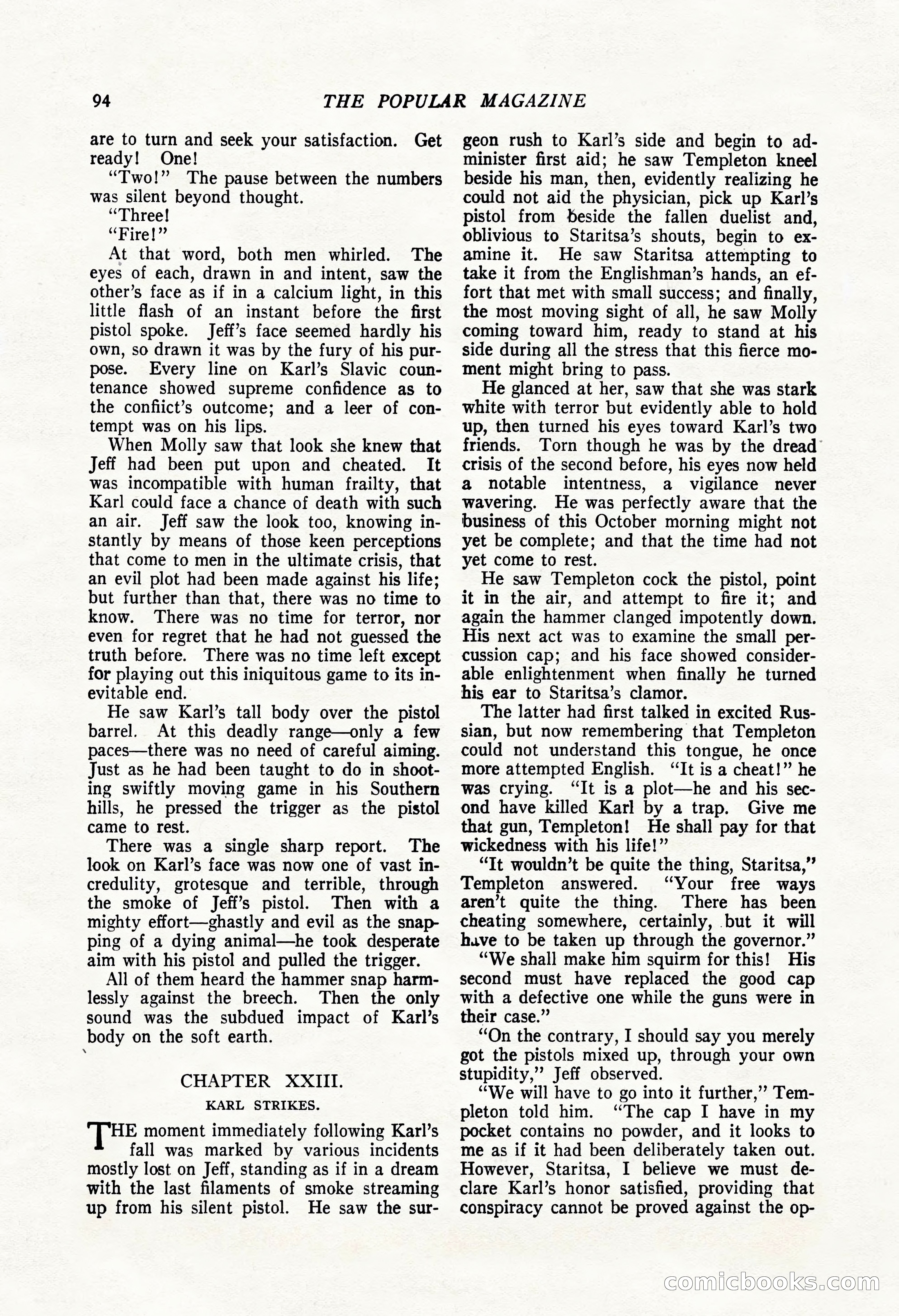 The Popular Magazine, May 7, 1924 — page 112 of 228