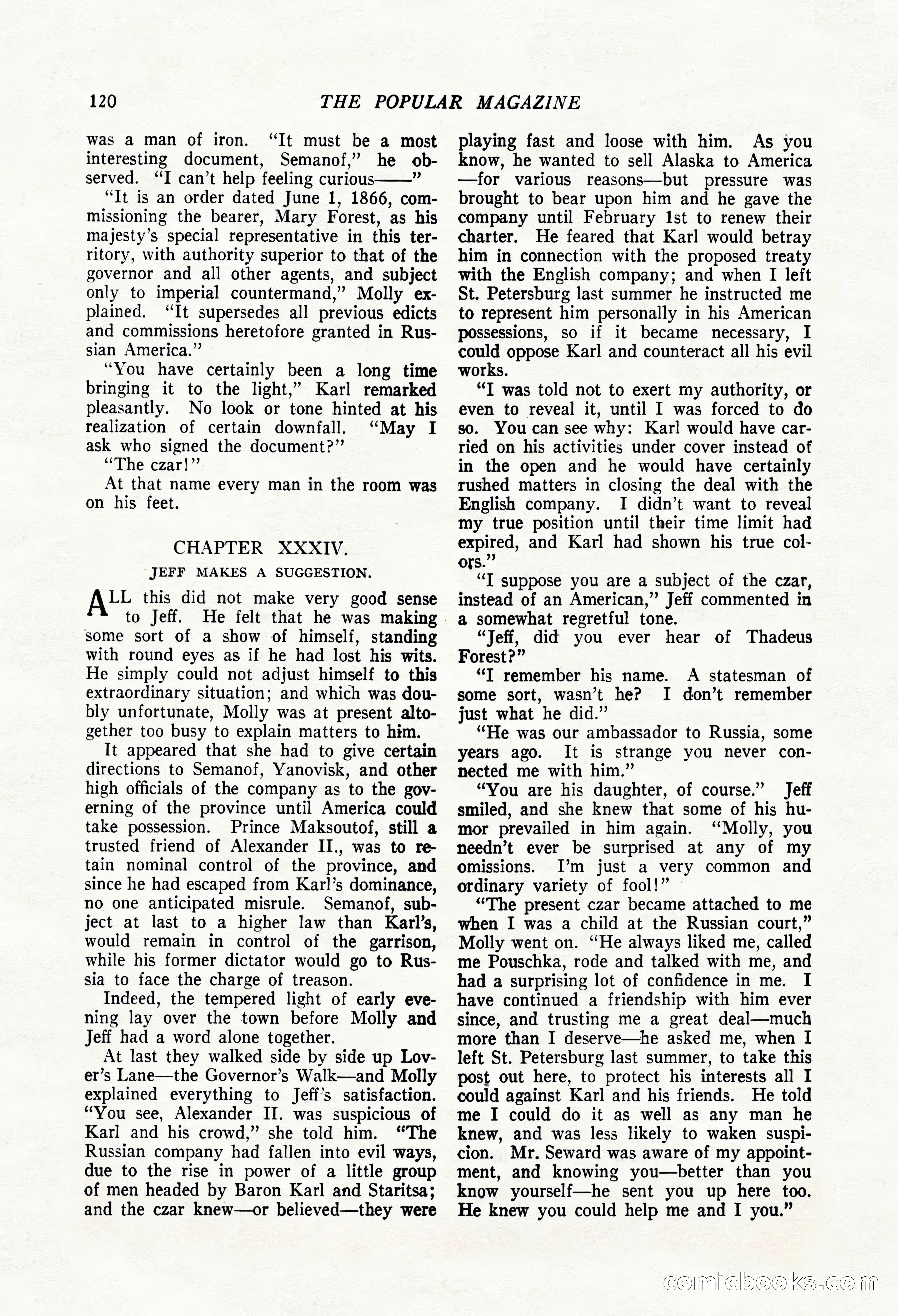The Popular Magazine, May 7, 1924 — page 138 of 228