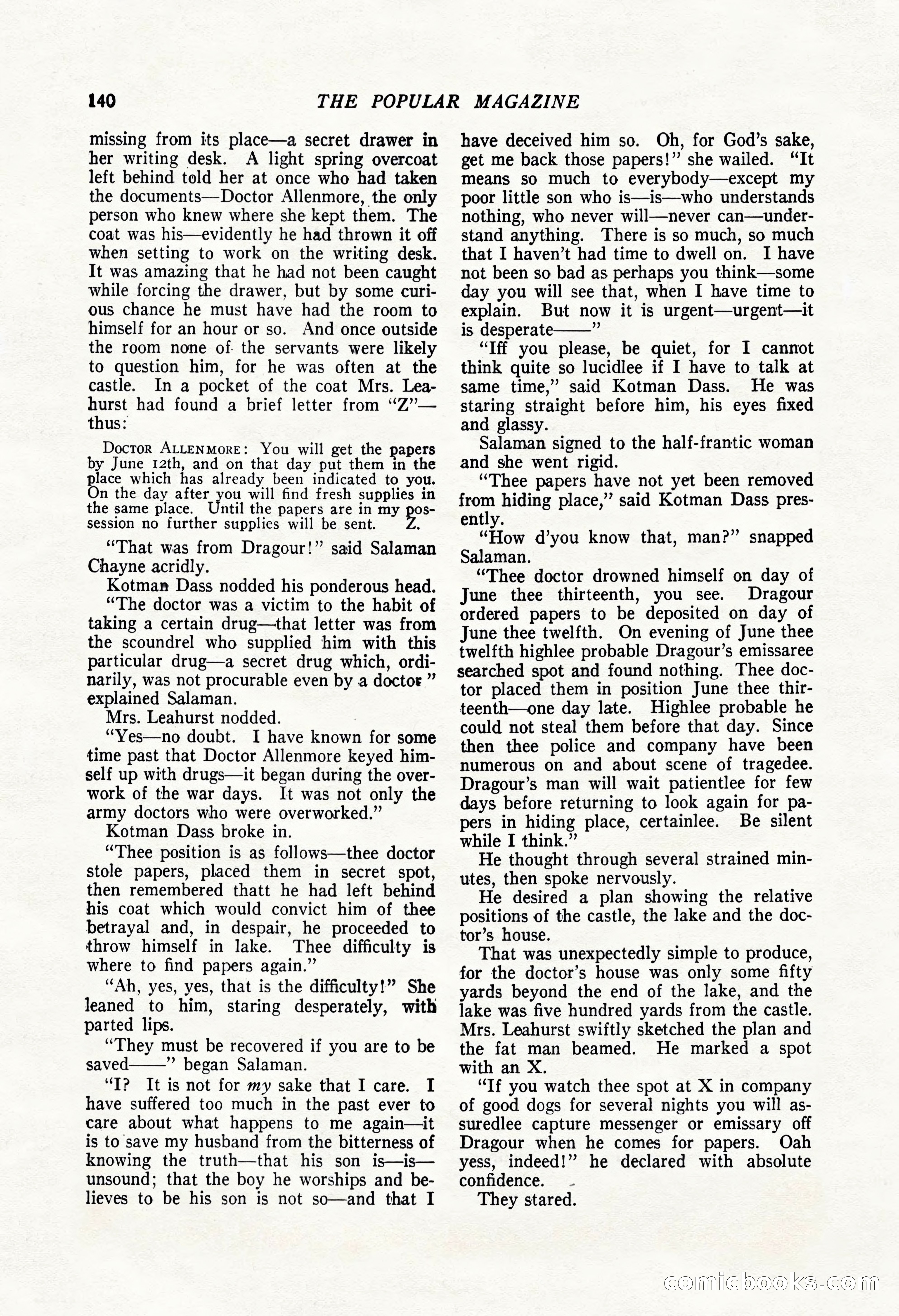 The Popular Magazine, May 7, 1924 — page 158 of 228