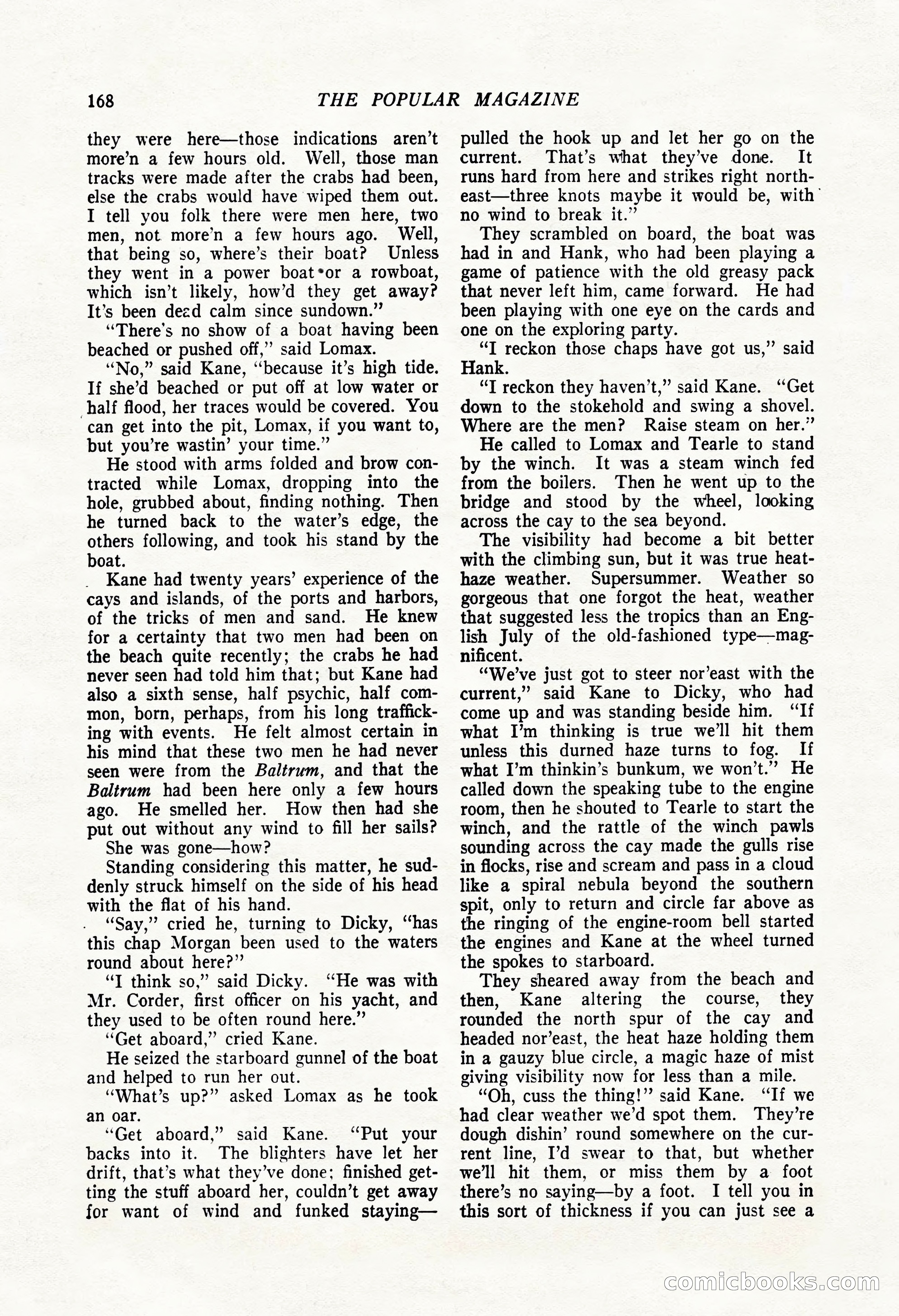 The Popular Magazine, May 7, 1924 — page 186 of 228