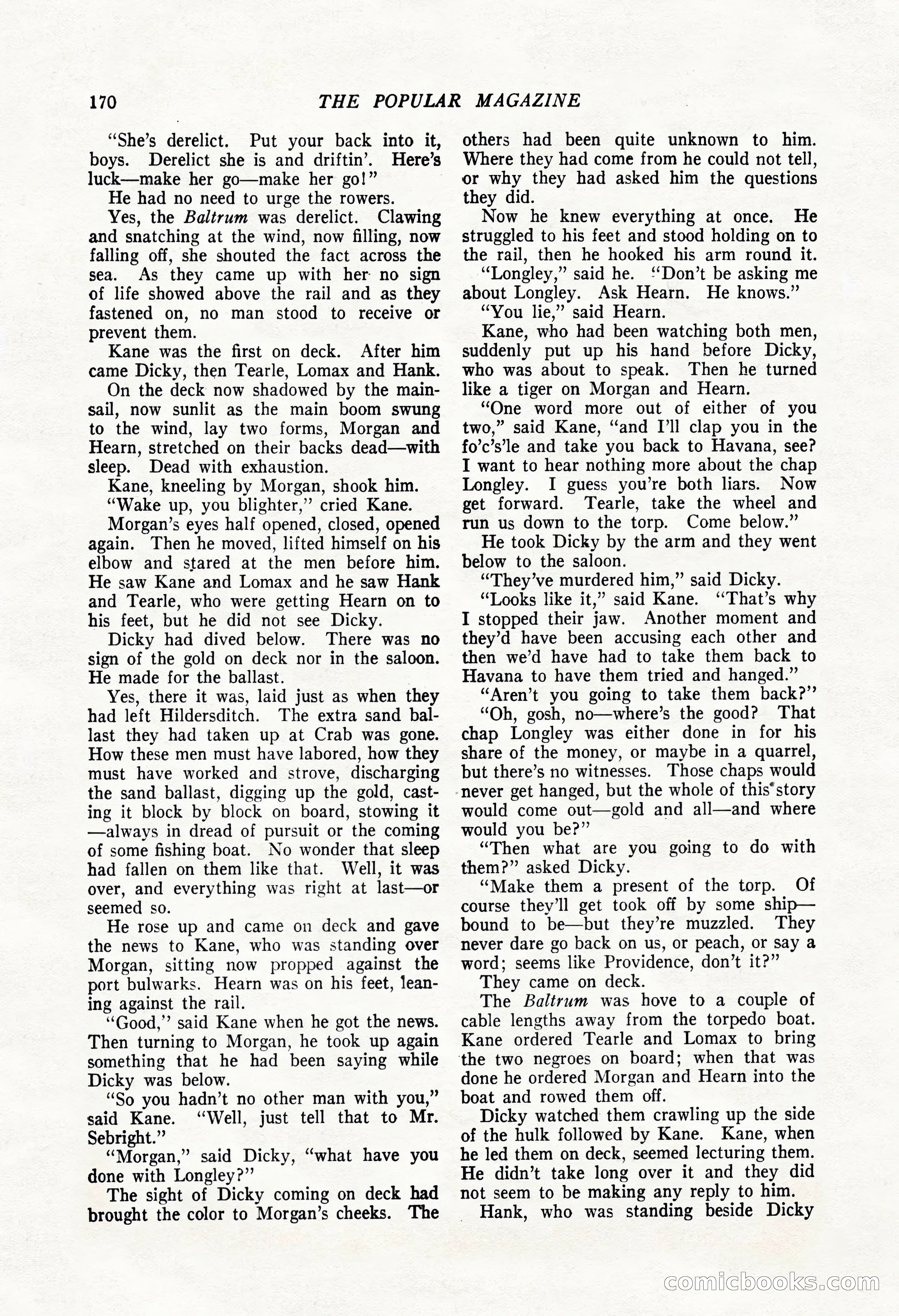 The Popular Magazine, May 7, 1924 — page 188 of 228