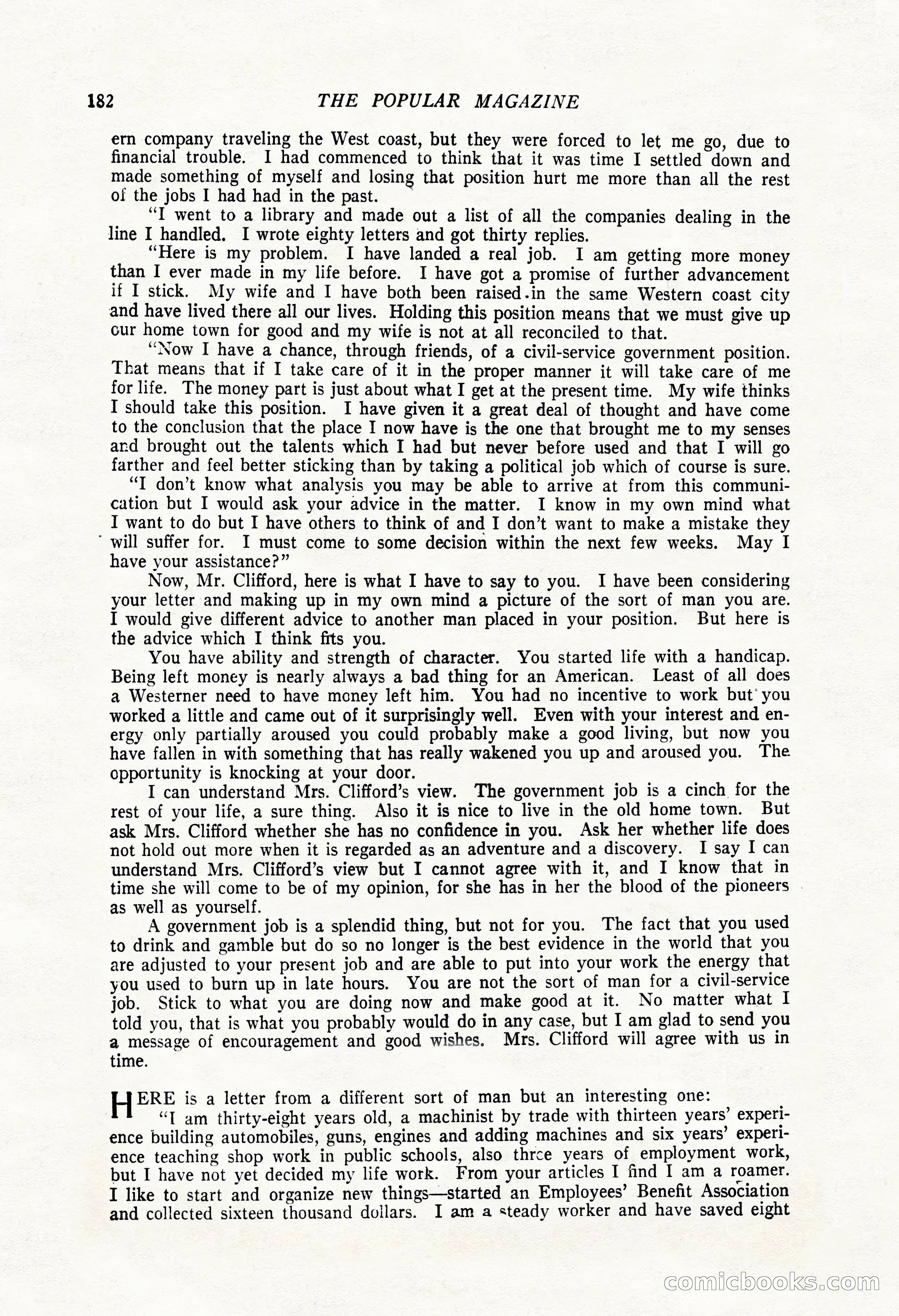 The Popular Magazine, May 7, 1924 — page 200 of 228
