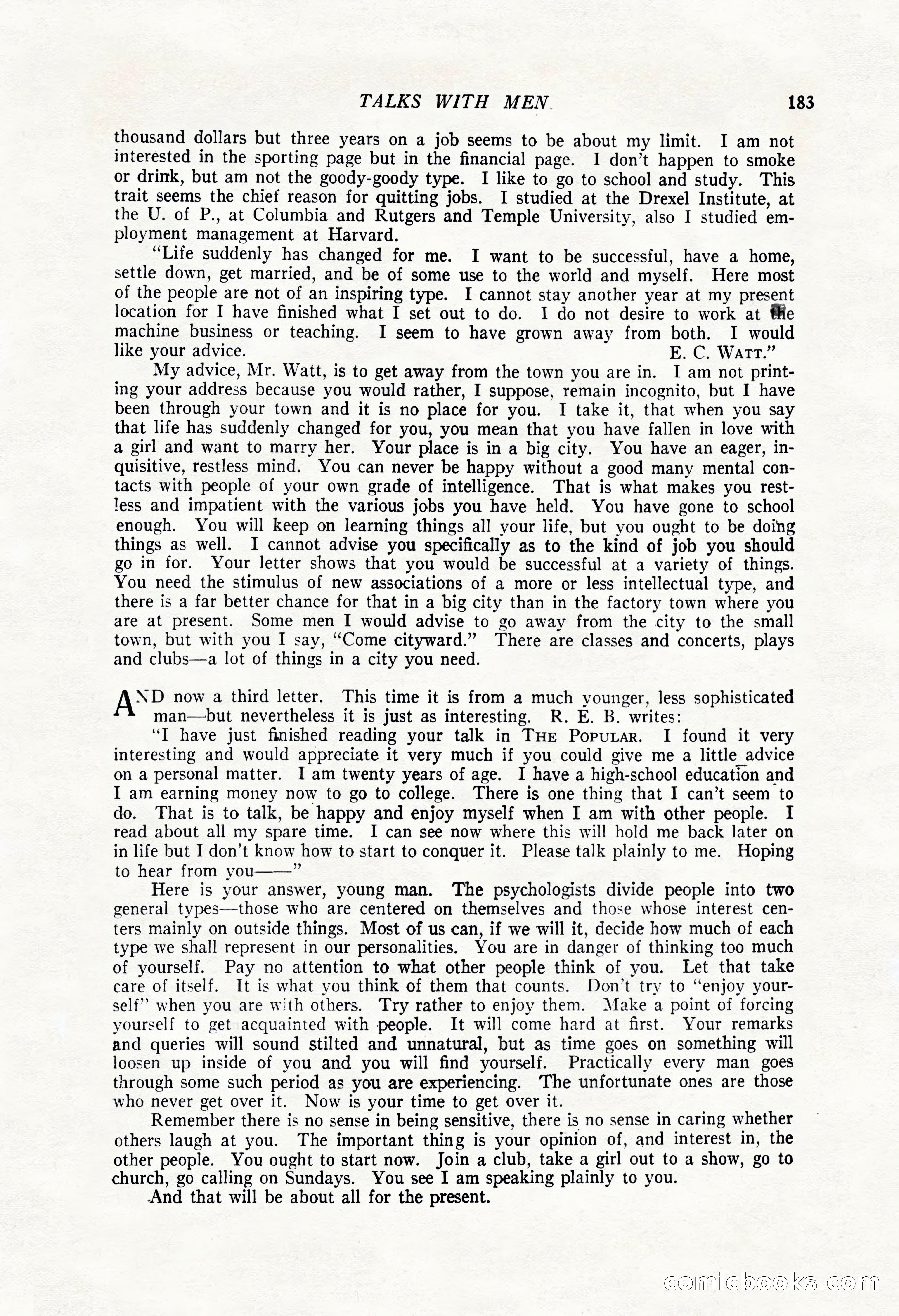 The Popular Magazine, May 7, 1924 — page 201 of 228