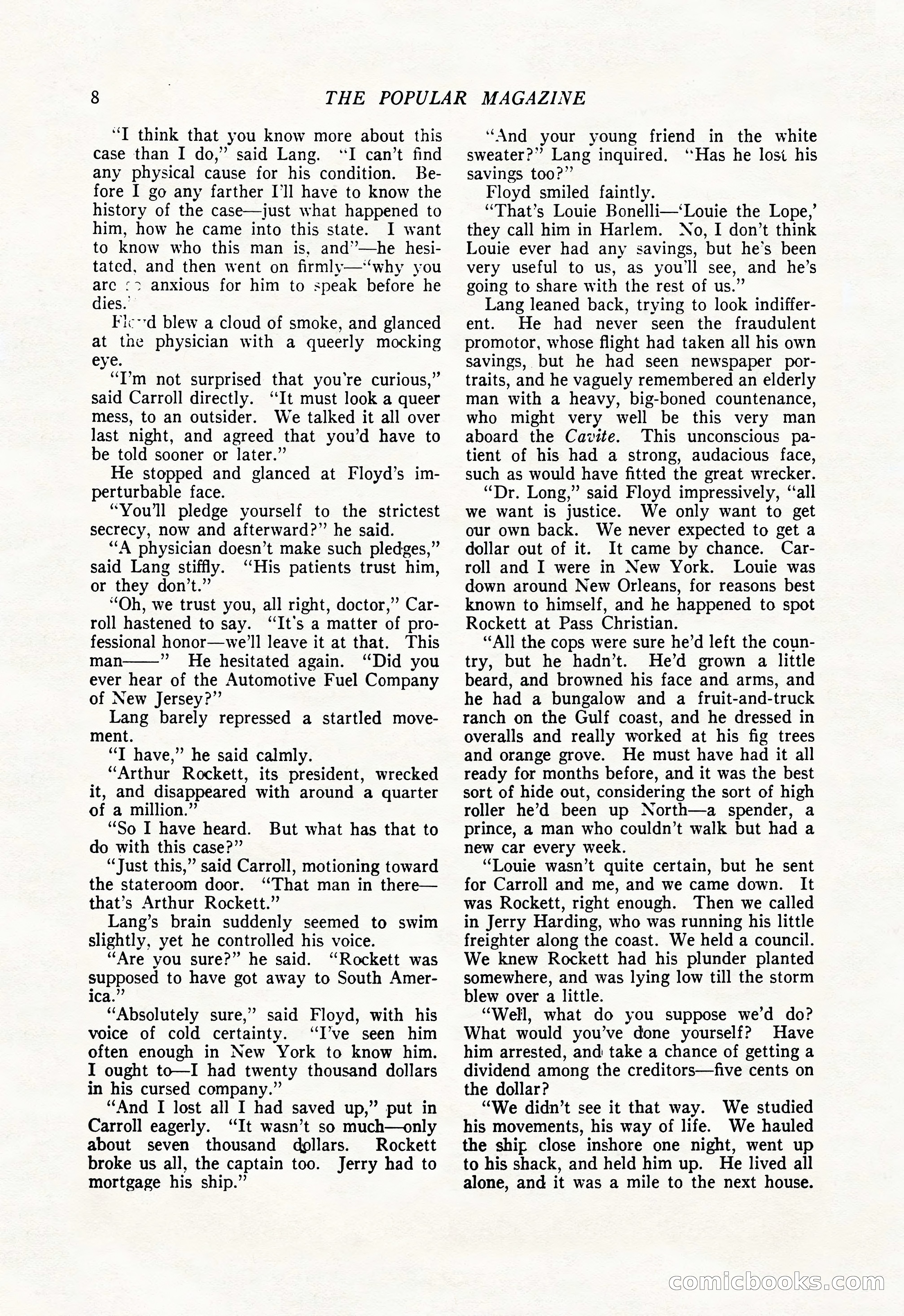 The Popular Magazine, June 7, 1924 — page 18 of 222