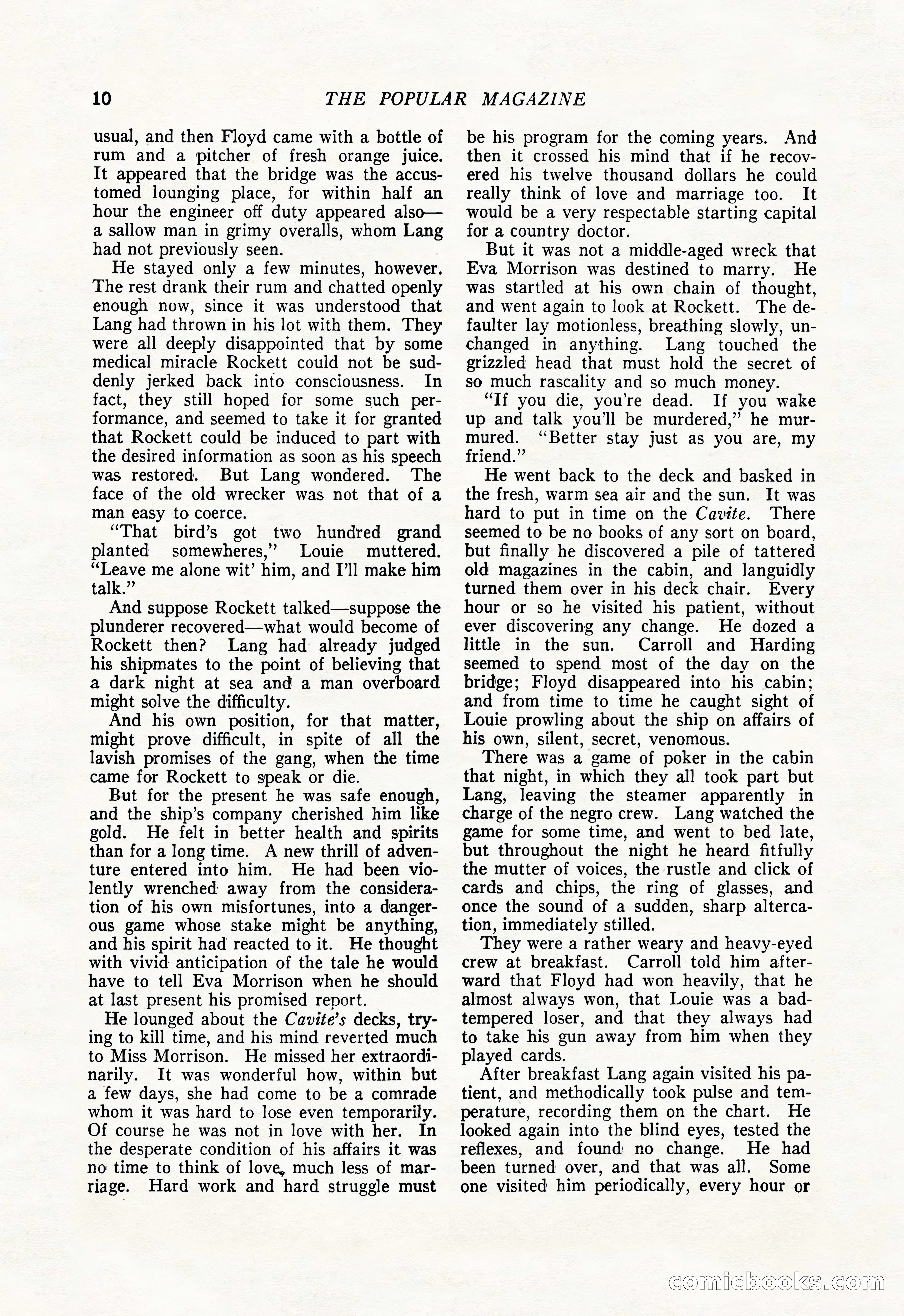 The Popular Magazine, June 7, 1924 — page 20 of 222