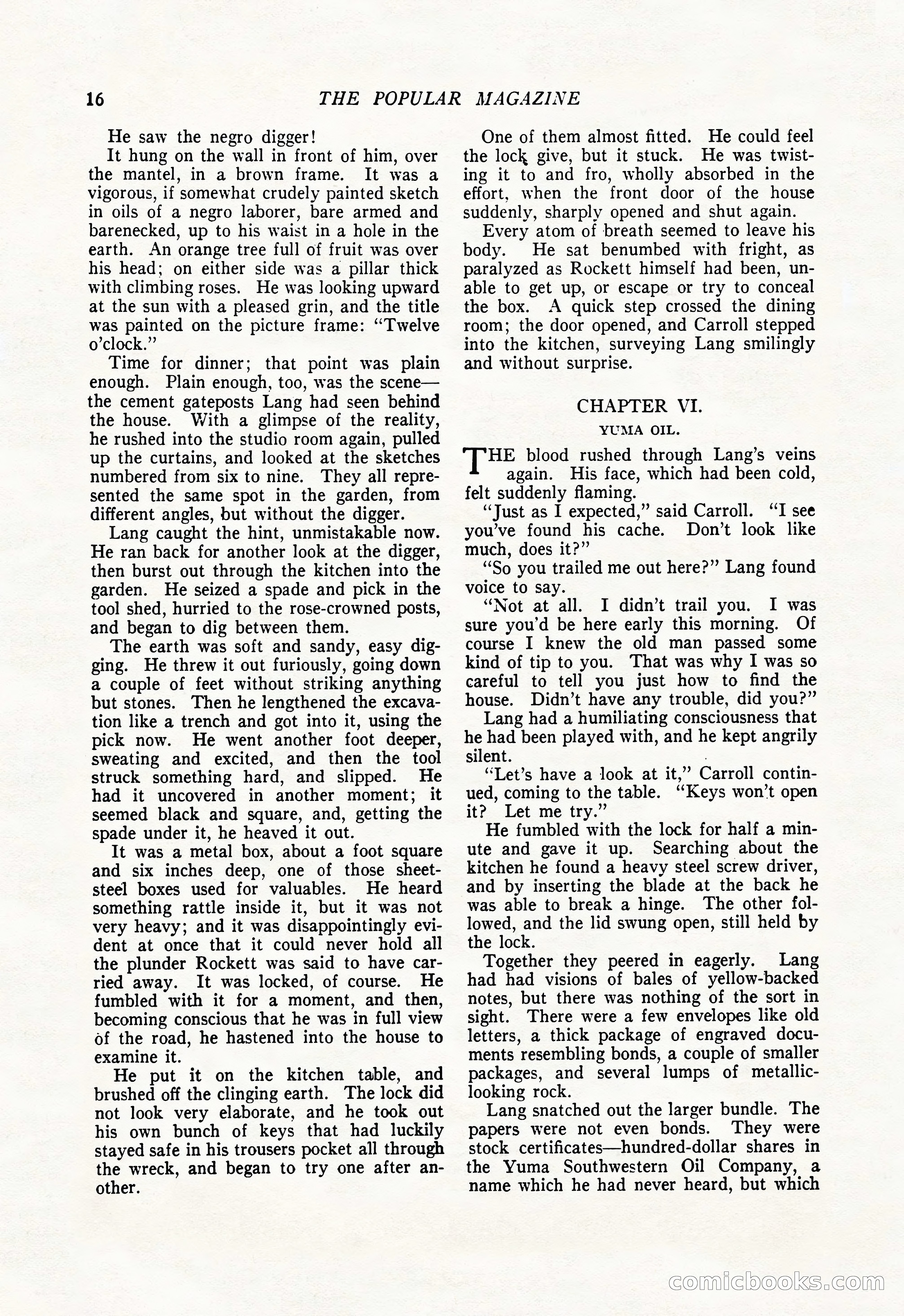 The Popular Magazine, June 7, 1924 — page 26 of 222