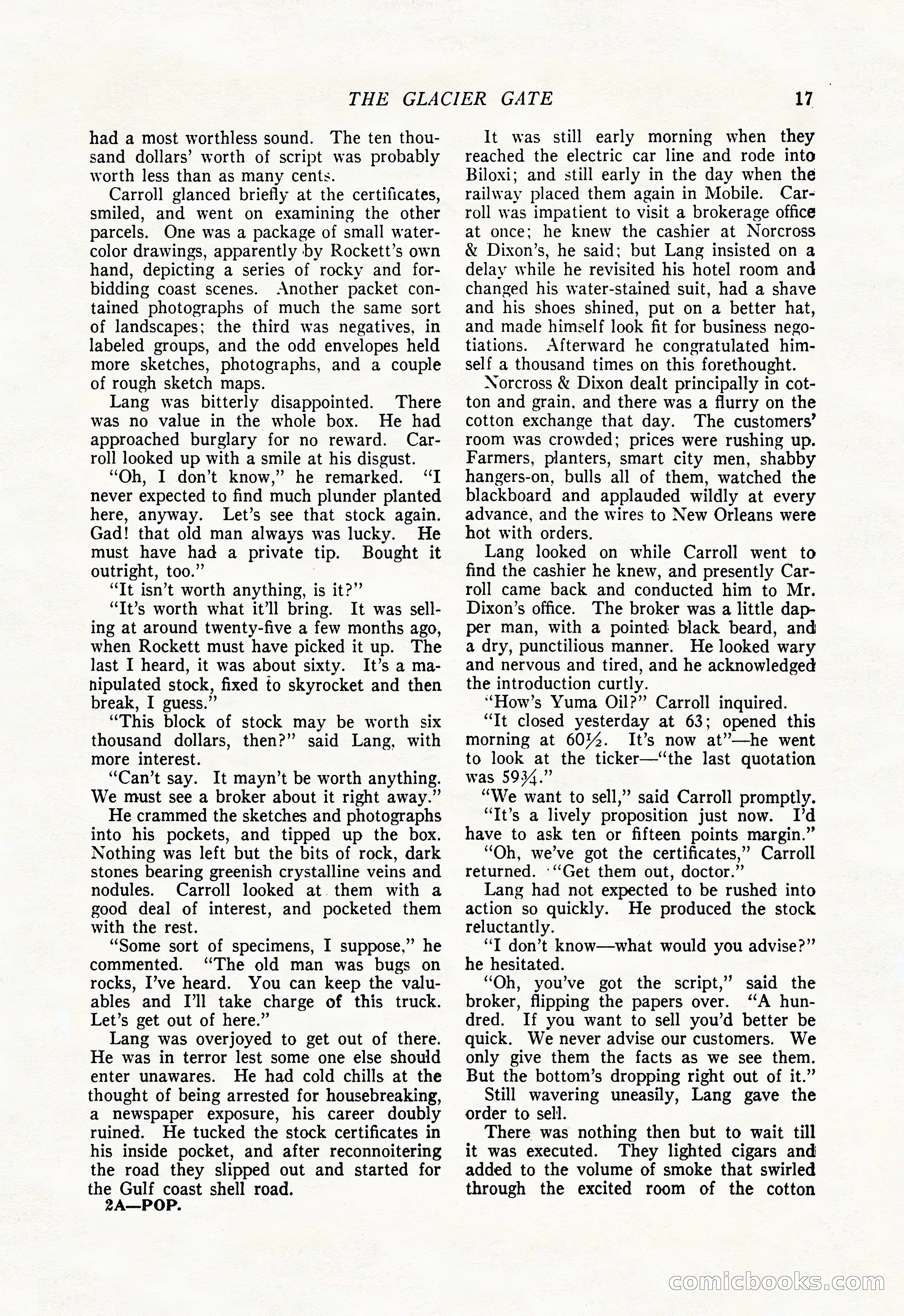 The Popular Magazine, June 7, 1924 — page 27 of 222