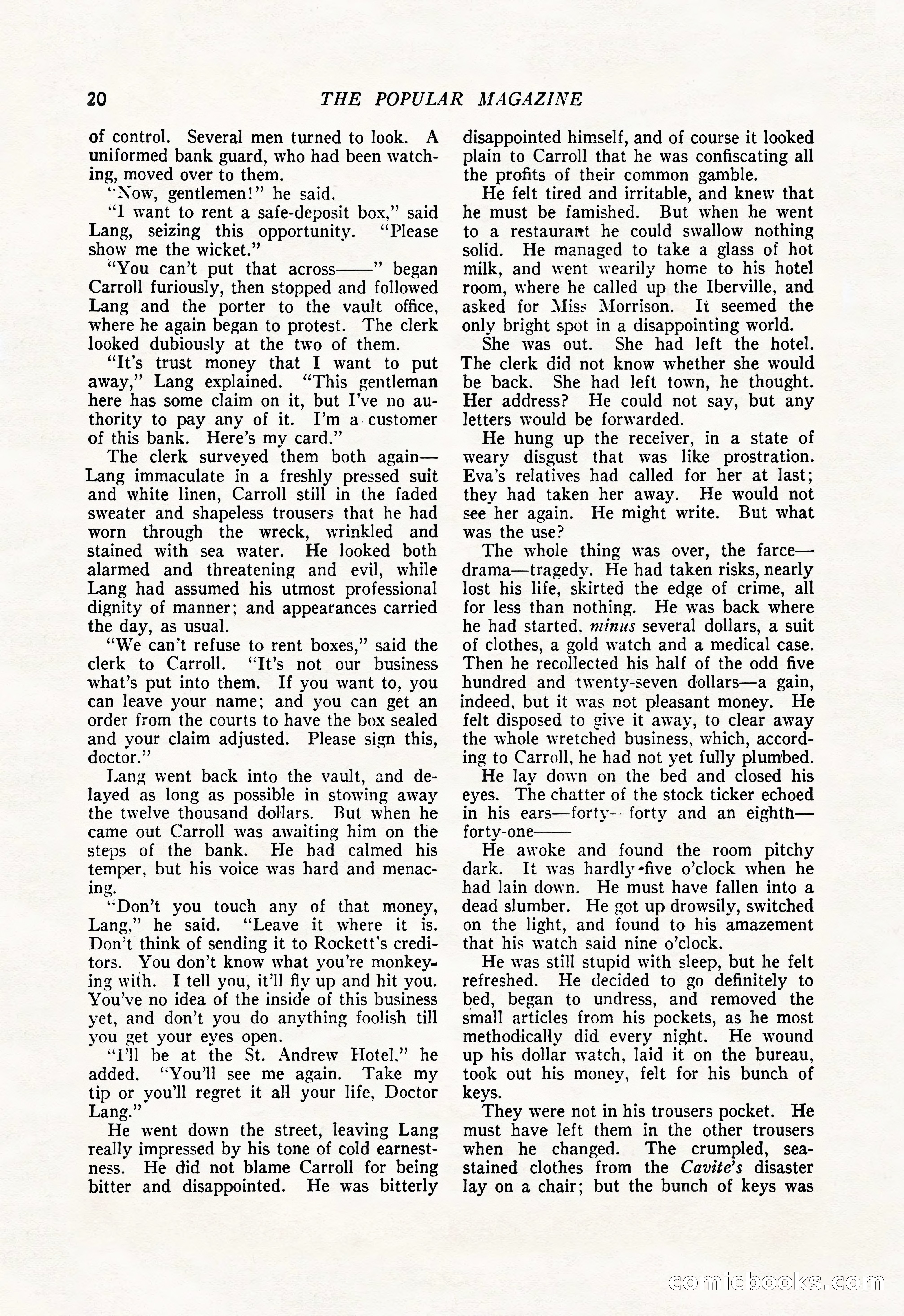 The Popular Magazine, June 7, 1924 — page 30 of 222