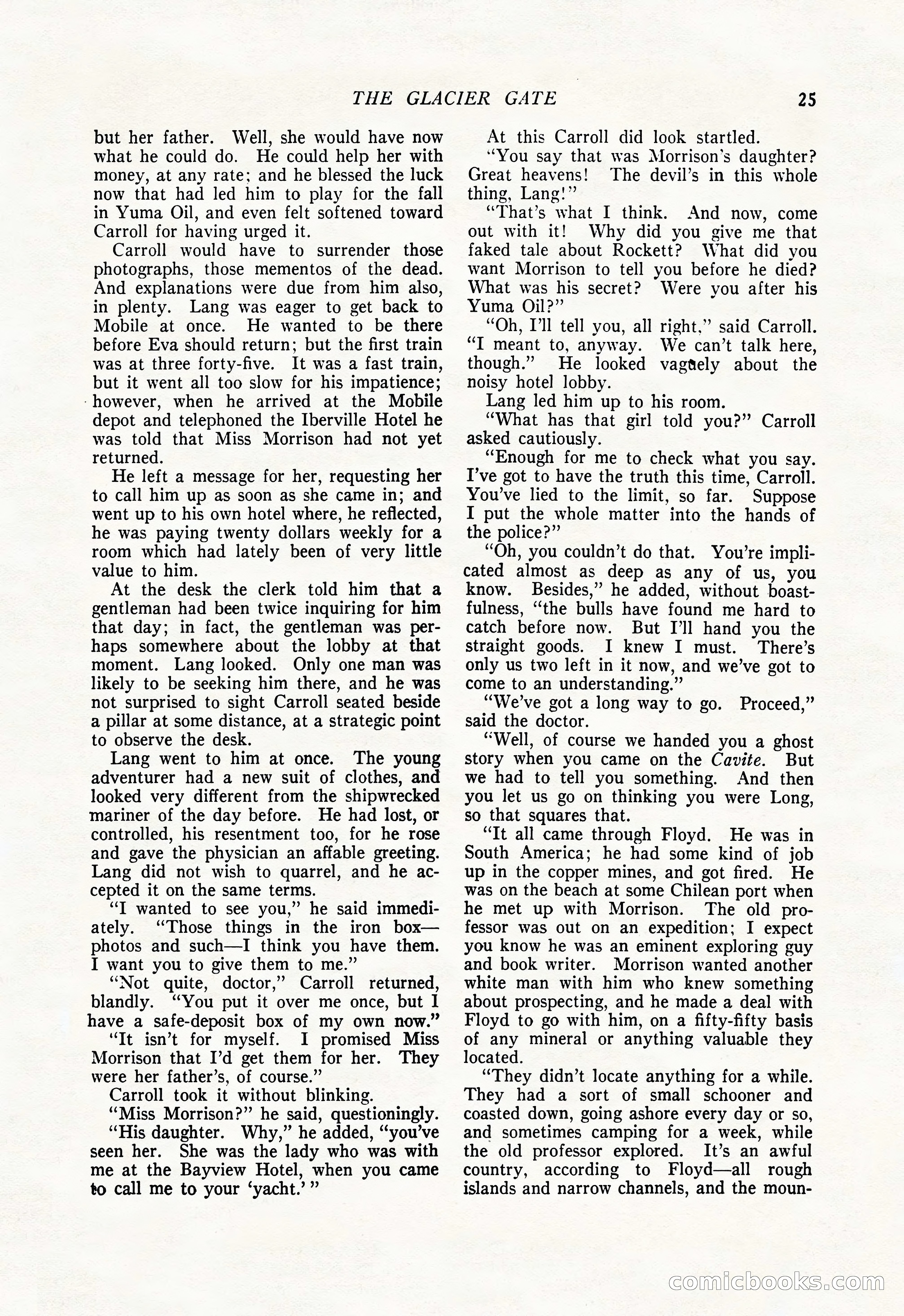 The Popular Magazine, June 7, 1924 — page 35 of 222