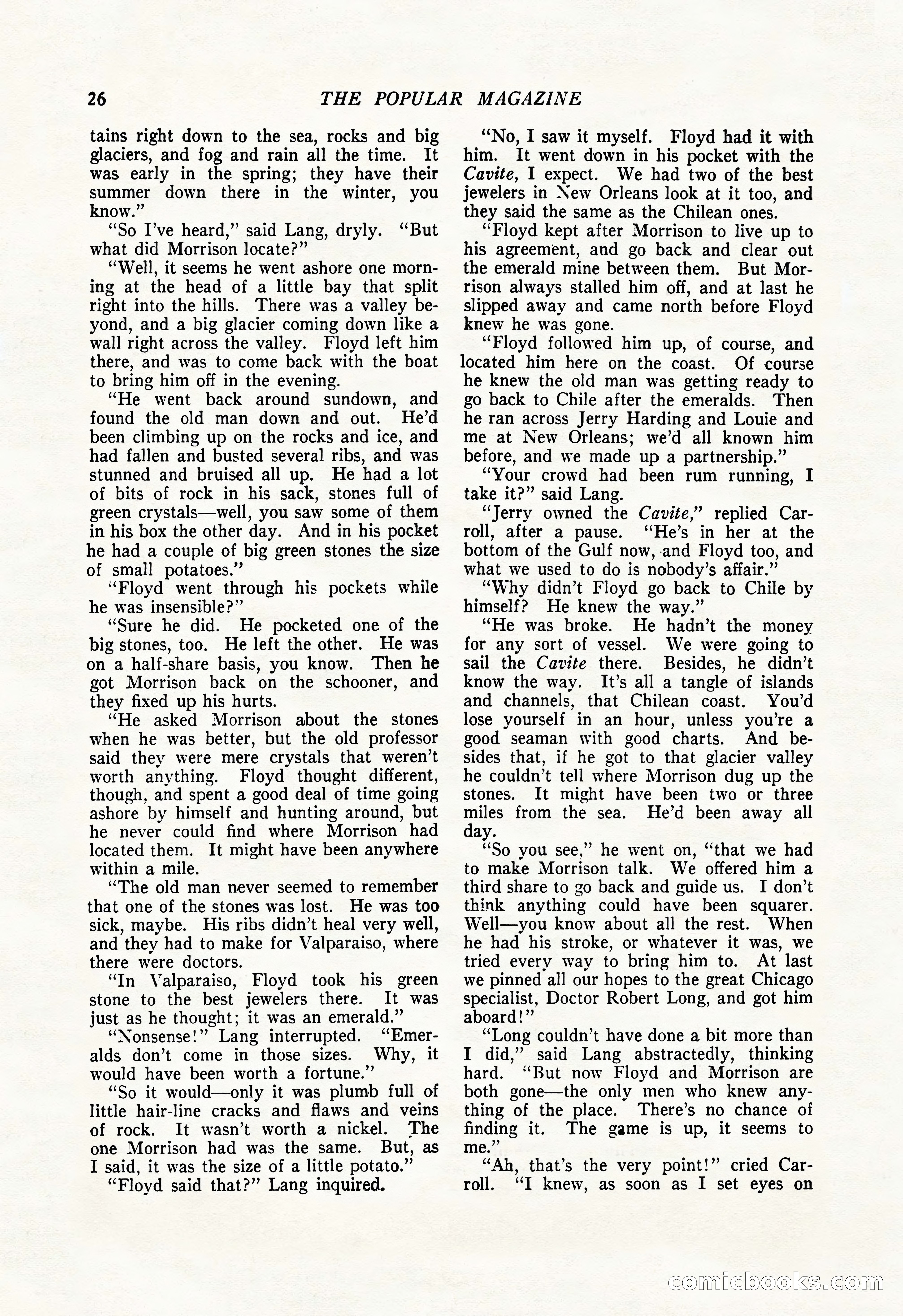 The Popular Magazine, June 7, 1924 — page 36 of 222