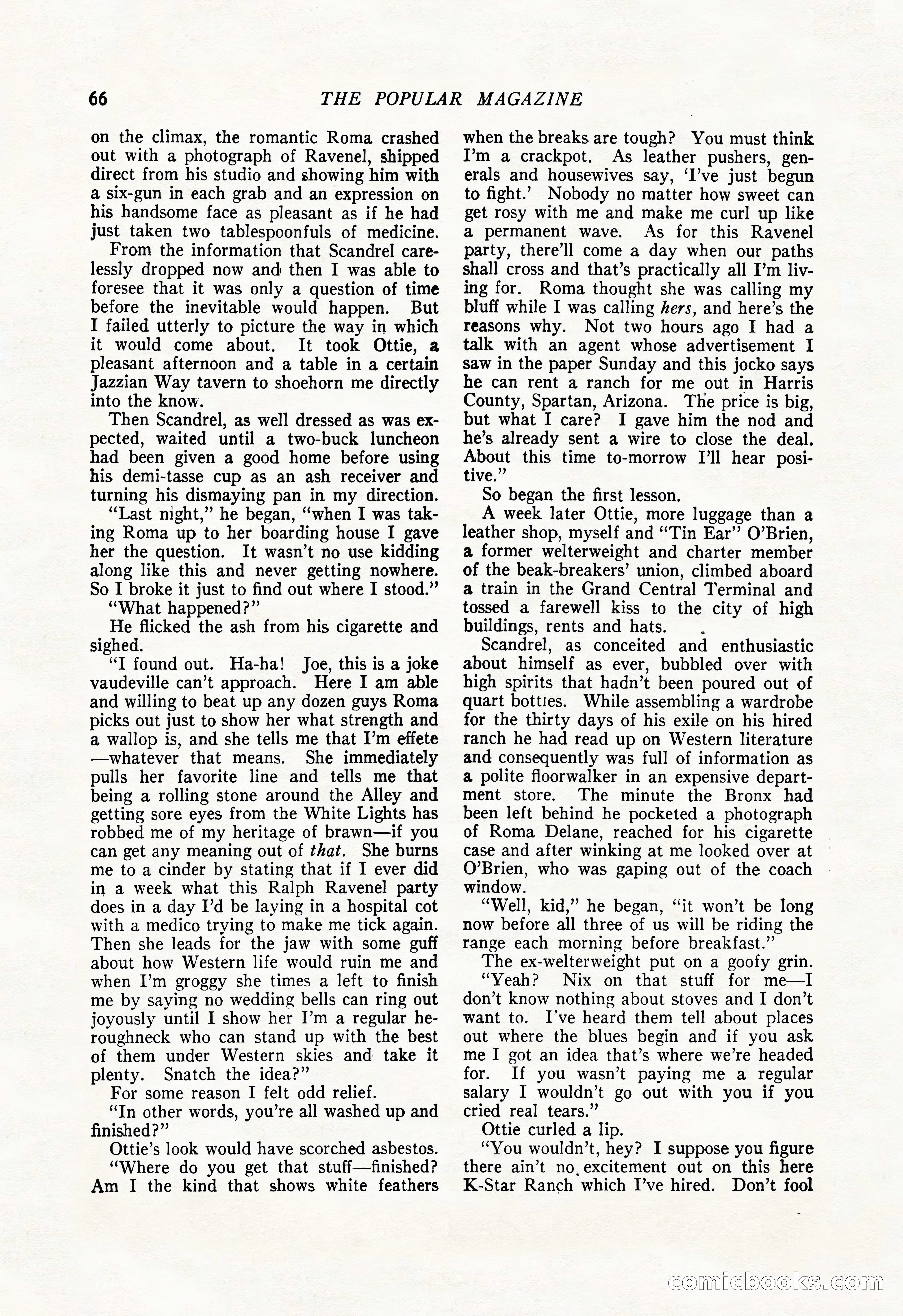 The Popular Magazine, June 7, 1924 — page 76 of 222