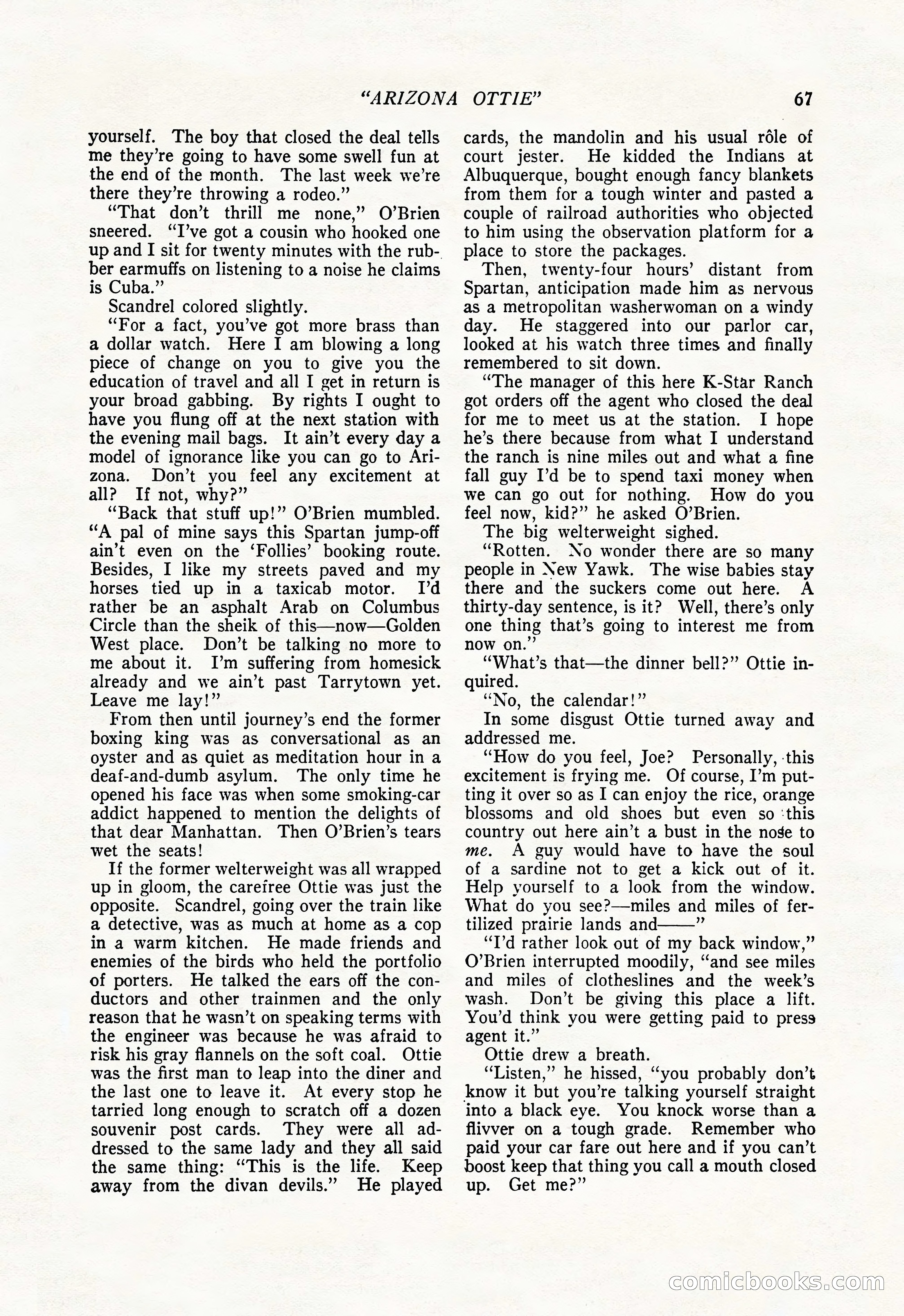 The Popular Magazine, June 7, 1924 — page 77 of 222