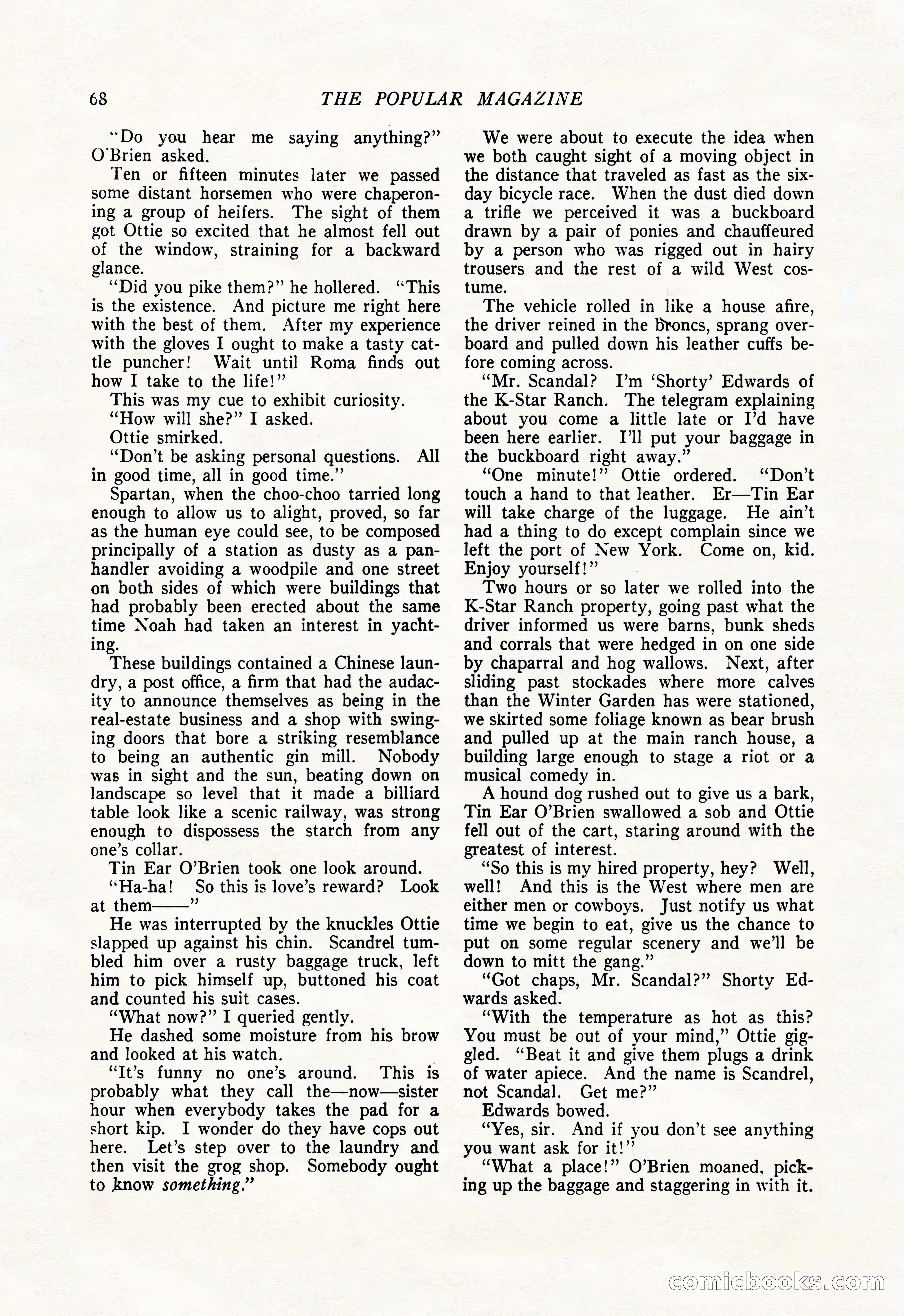 The Popular Magazine, June 7, 1924 — page 78 of 222